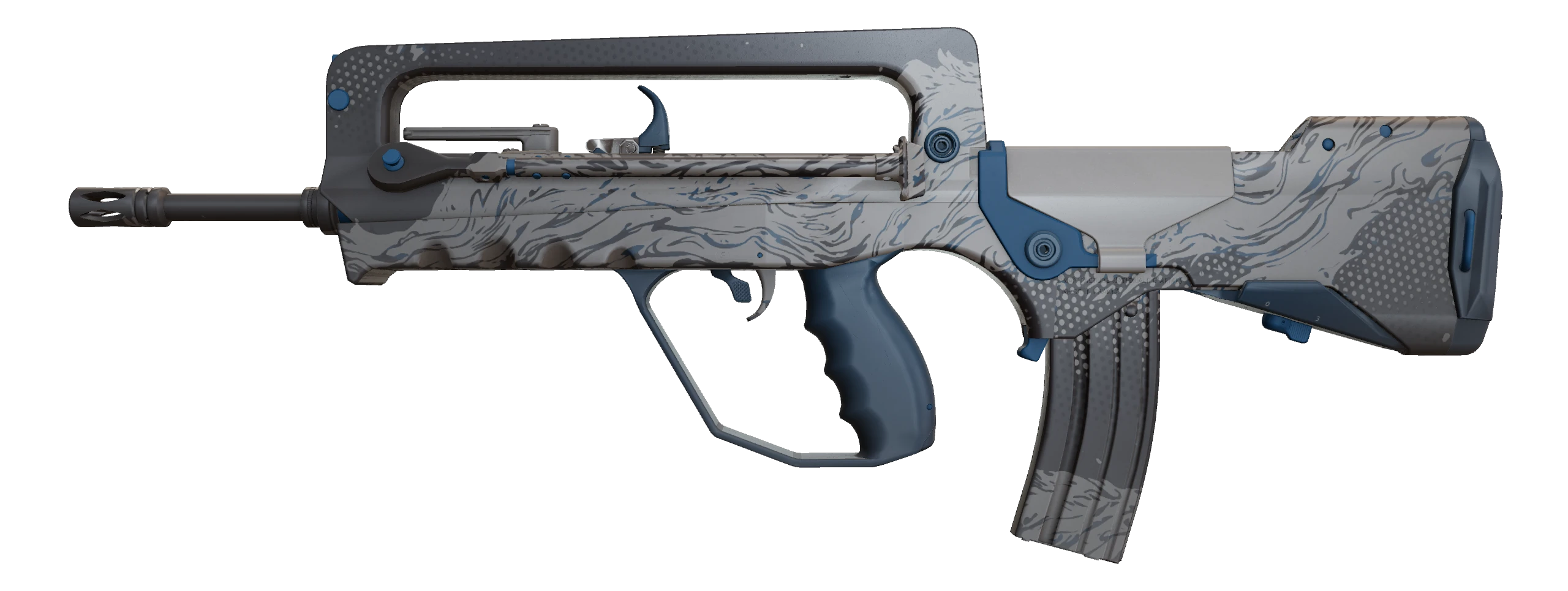 FAMAS | Halftone Wash Factory New front screenshot
