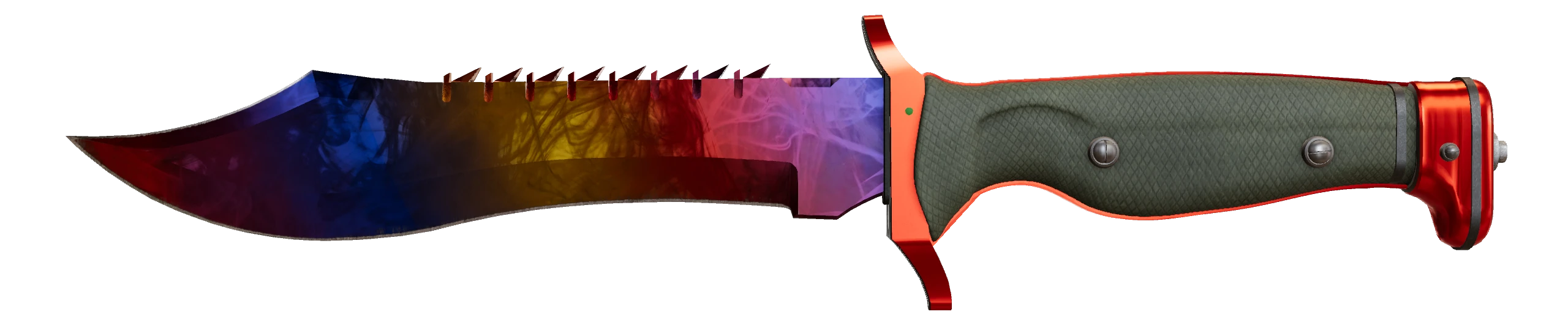 Bowie Knife | Marble Fade Factory New front screenshot
