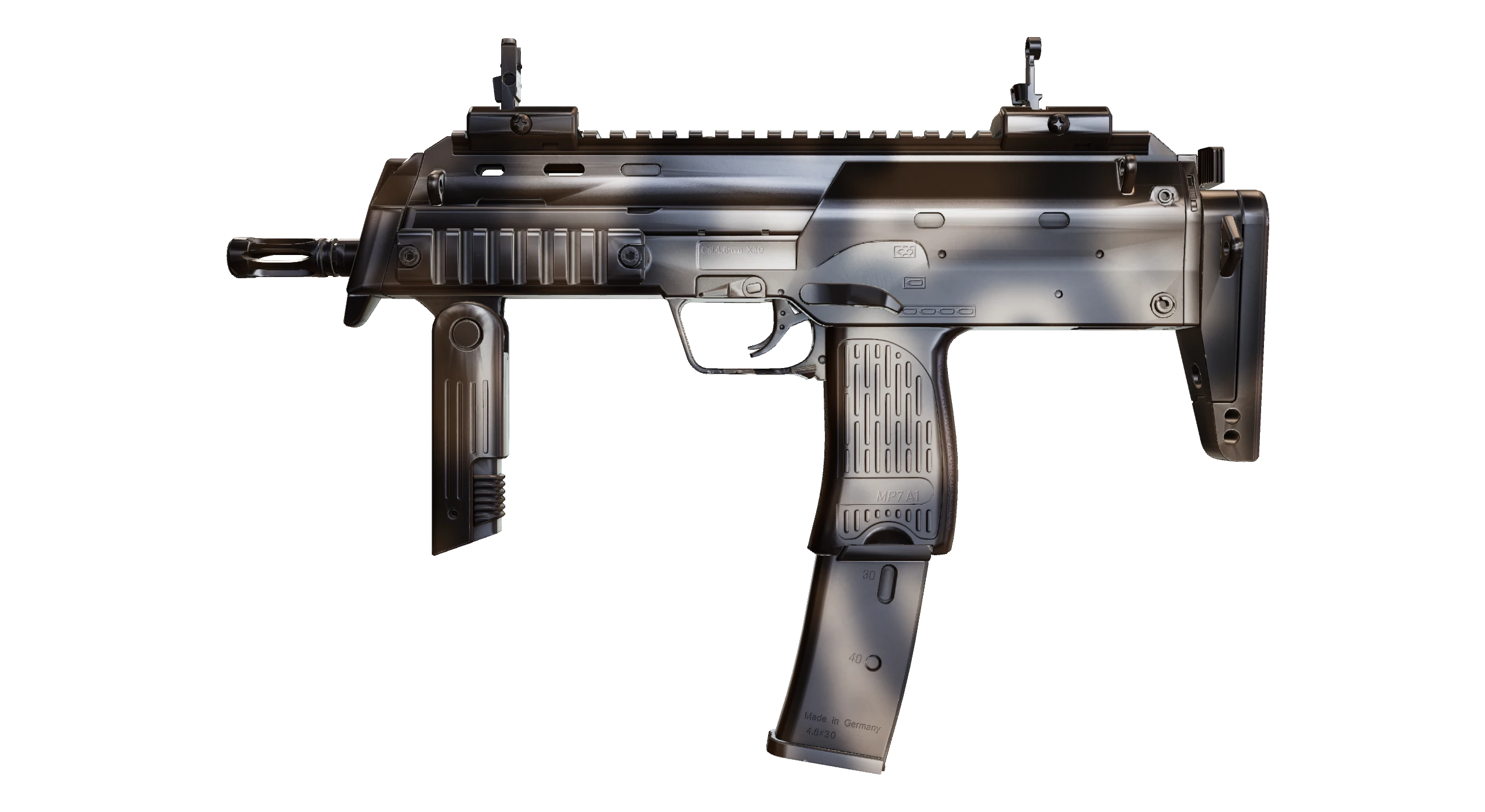 MP7 | Scorched Factory New front screenshot