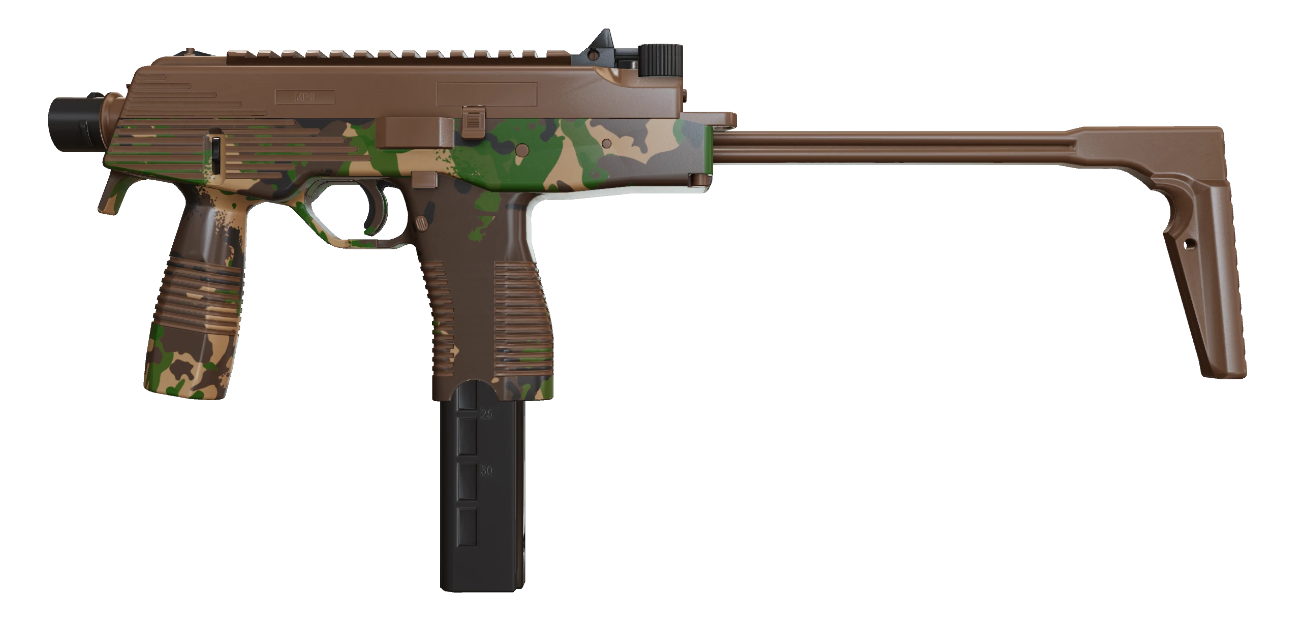 MP9 | Multi-Terrain Factory New front screenshot