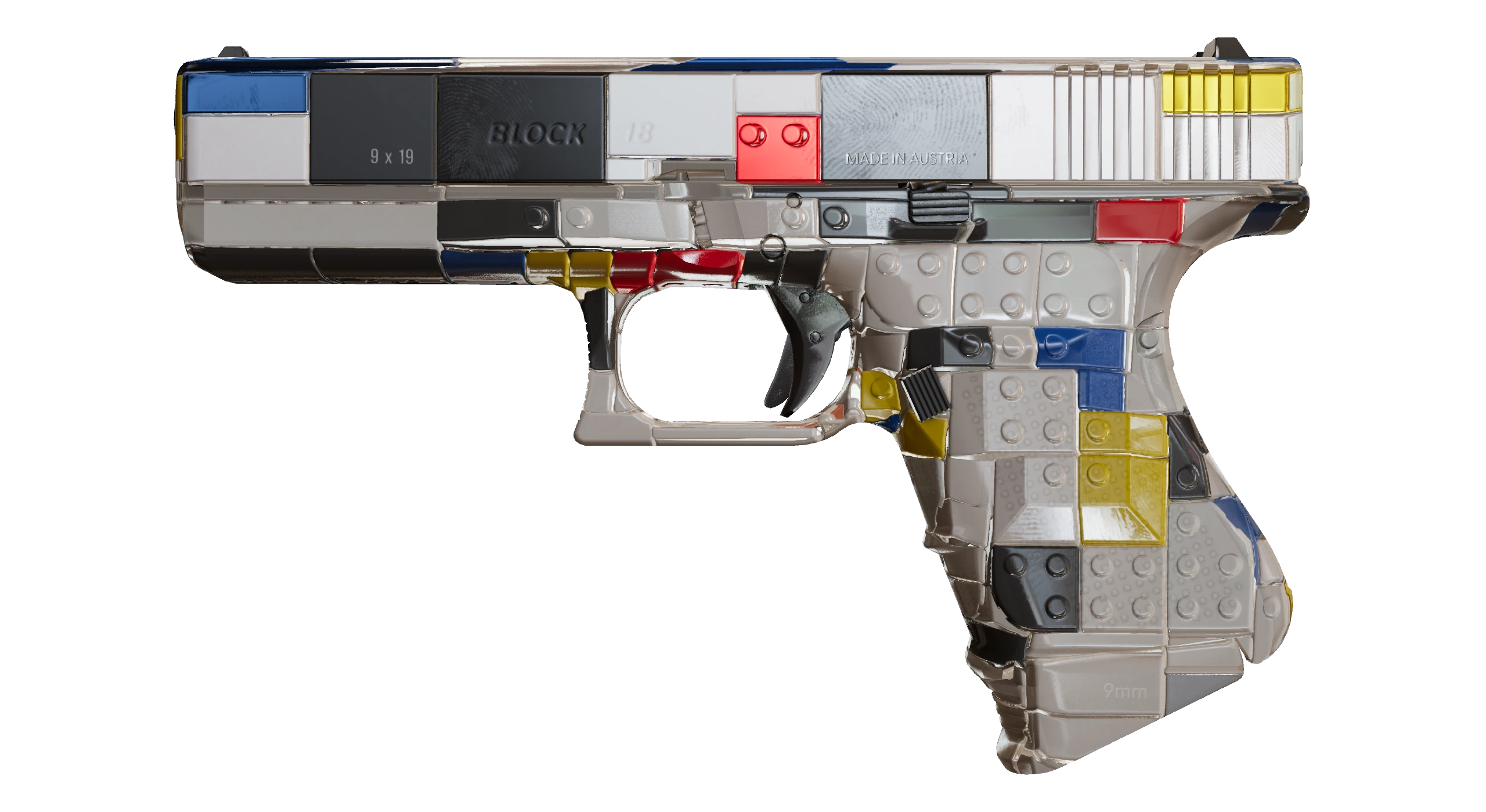 Glock-18 | Block-18 Factory New front screenshot