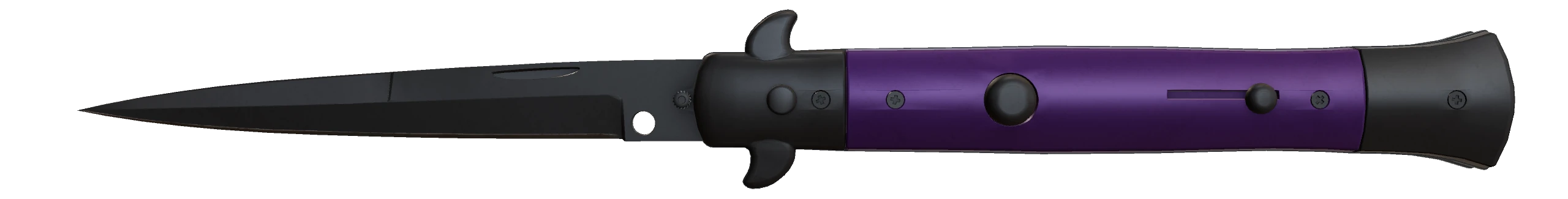 Stiletto Knife | Ultraviolet Factory New front screenshot