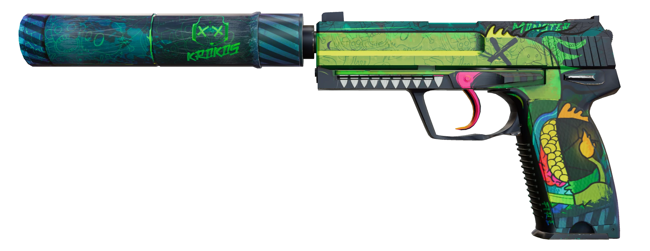 USP-S | Monster Mashup Factory New front screenshot