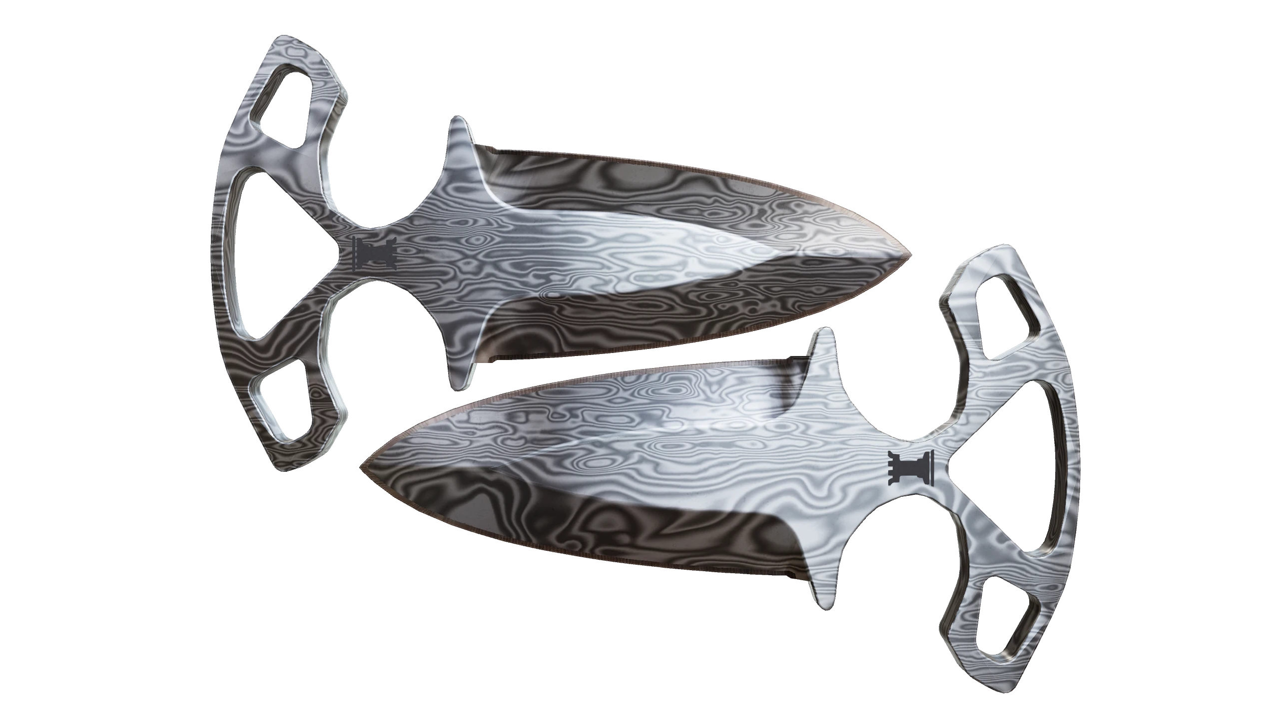 Shadow Daggers | Damascus Steel Factory New front screenshot