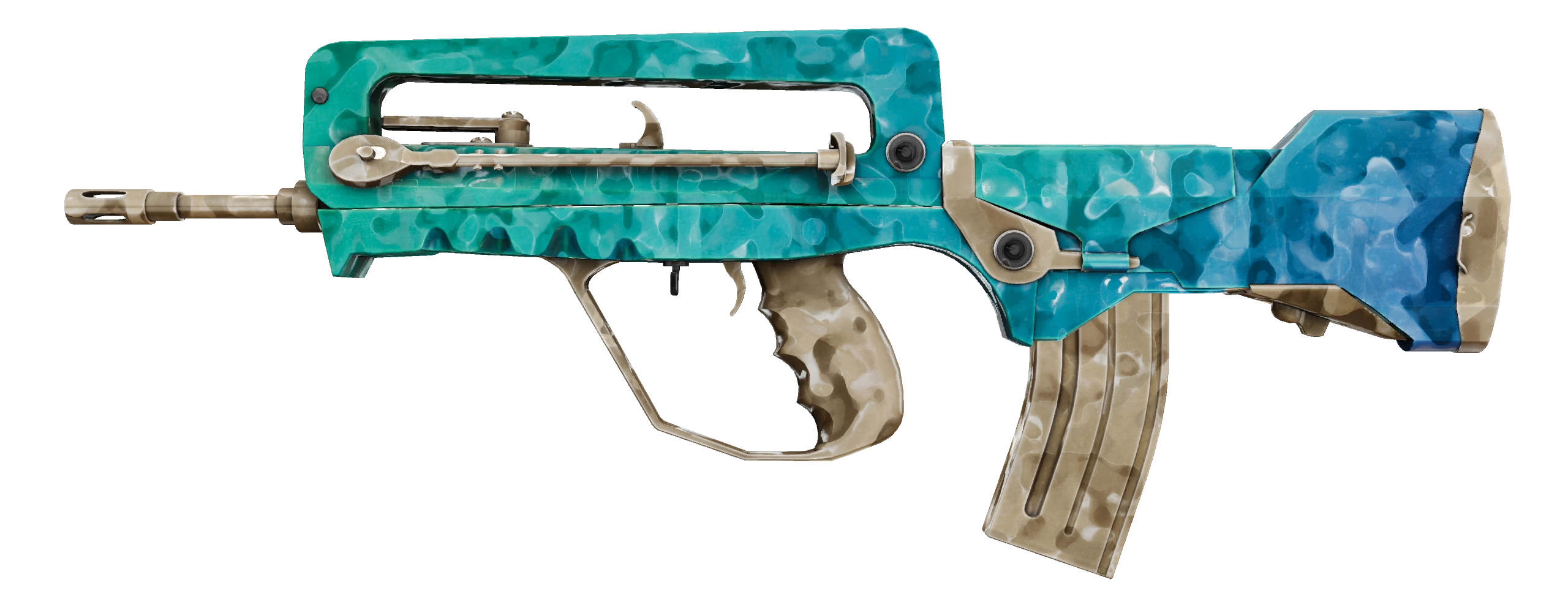 FAMAS | Waters of Nephthys Factory New front screenshot