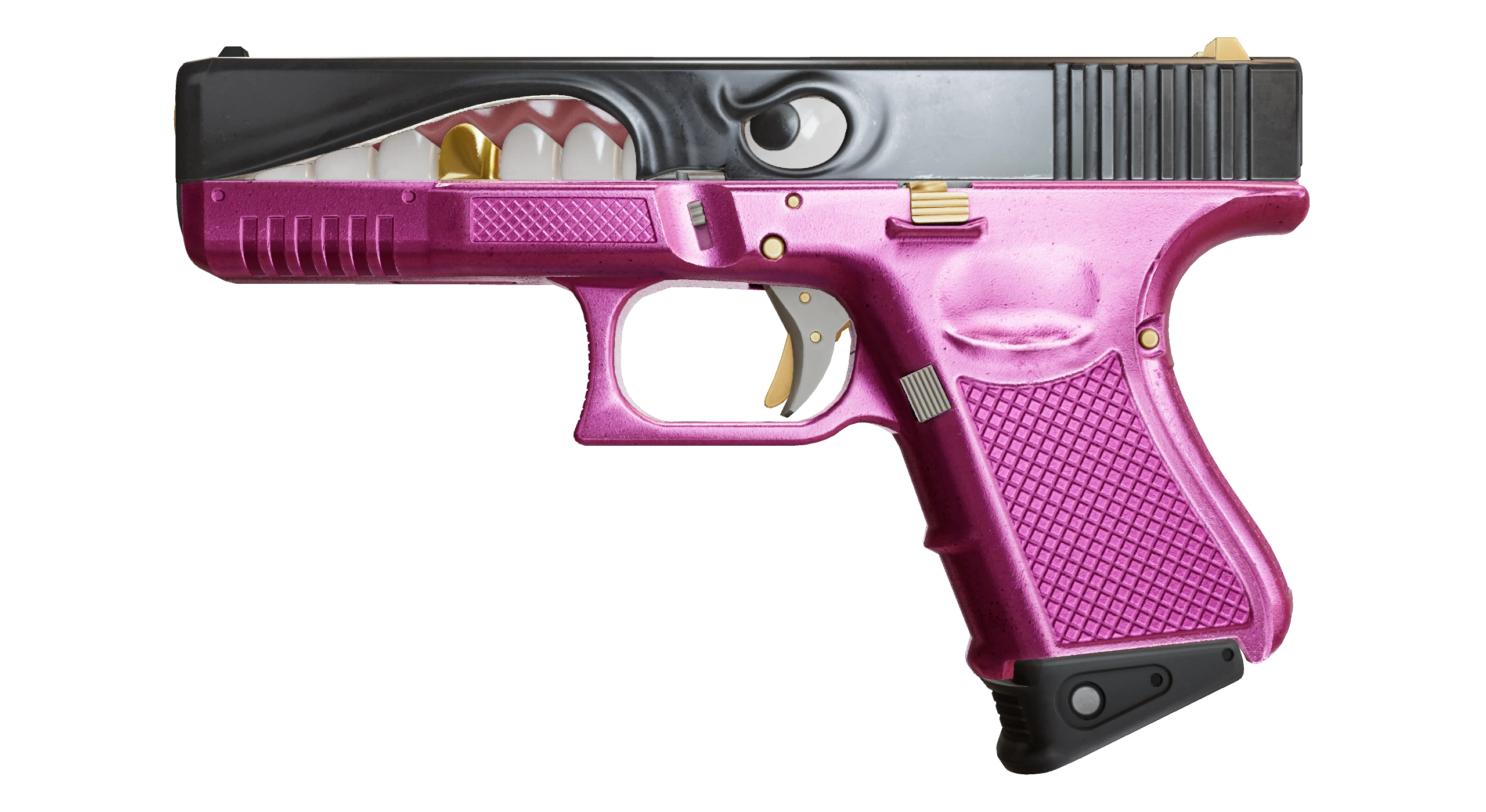 Glock-18 | Gold Toof Factory New front screenshot