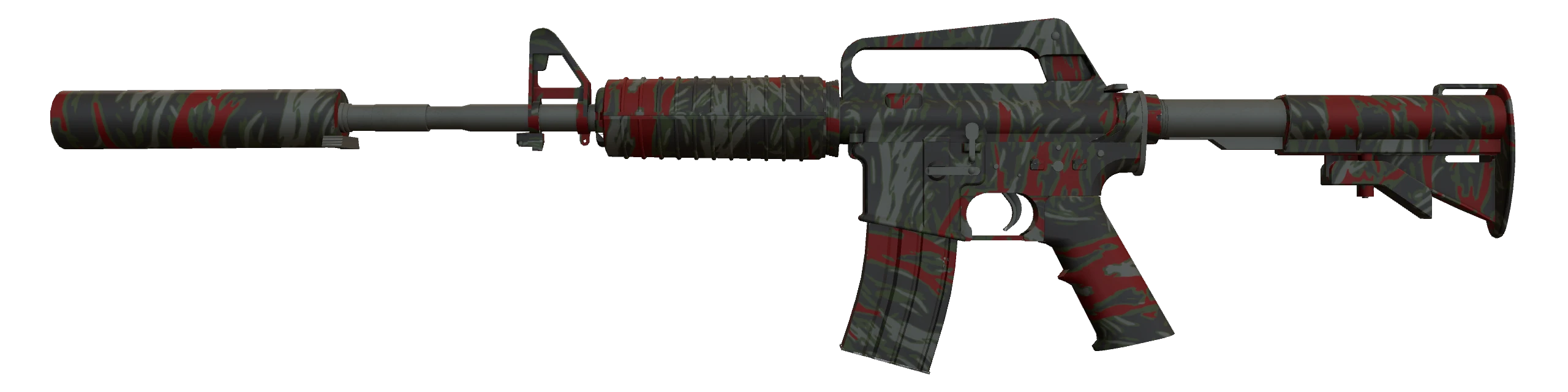 M4A1-S | Blood Tiger Factory New front screenshot