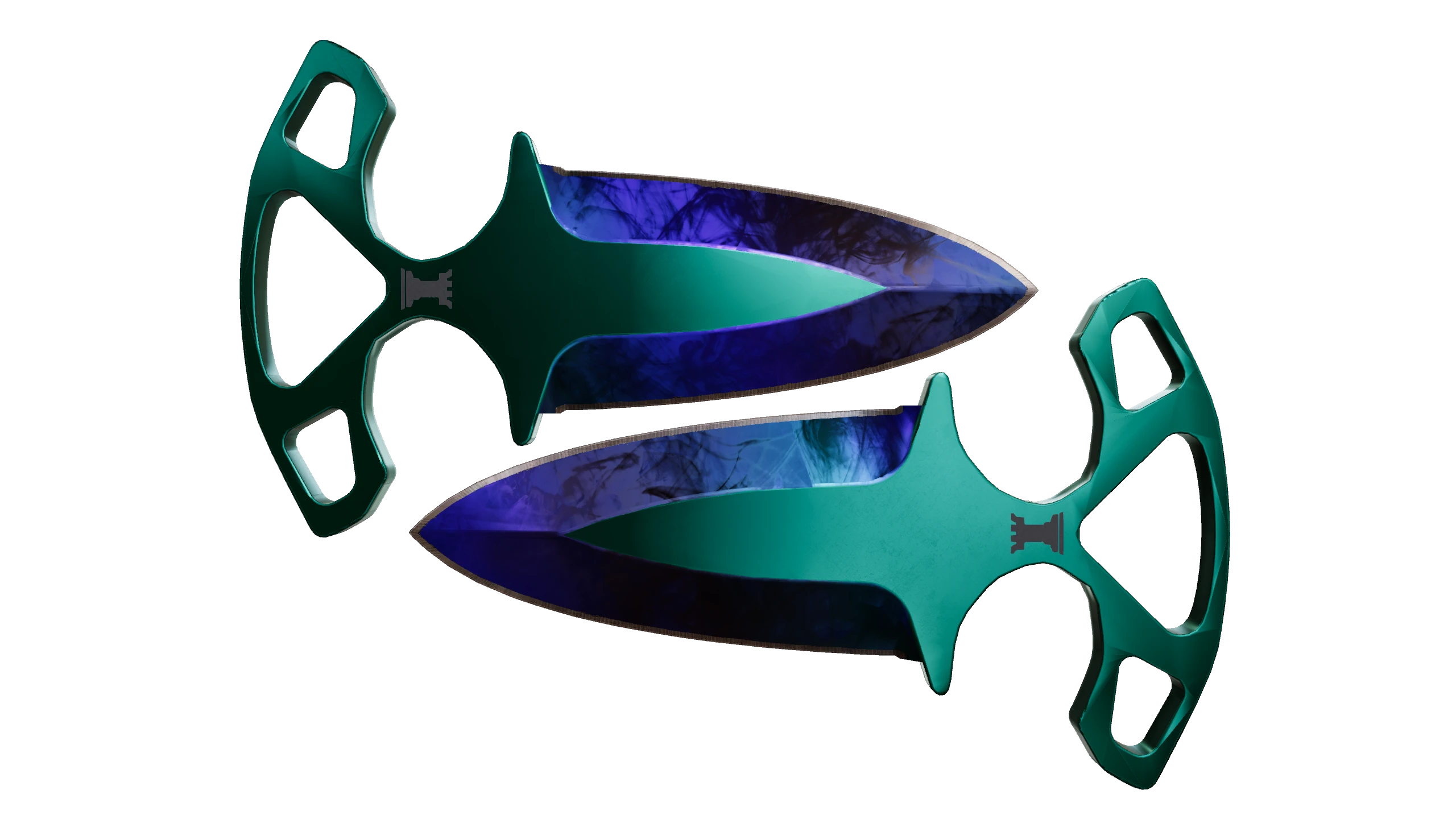 Shadow Daggers | Doppler Phase 3 Factory New front screenshot