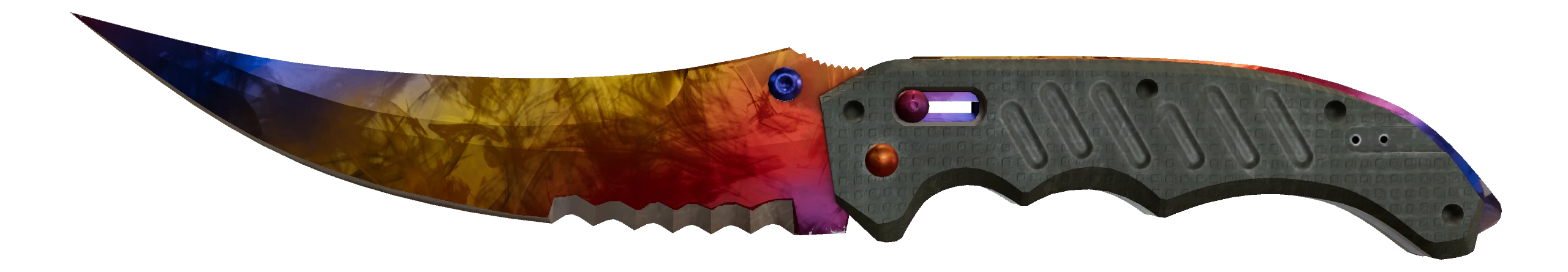 Flip Knife | Marble Fade Factory New front screenshot