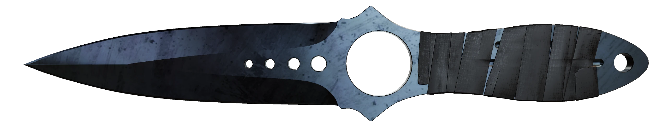 Skeleton Knife | Blue Steel Factory New front screenshot