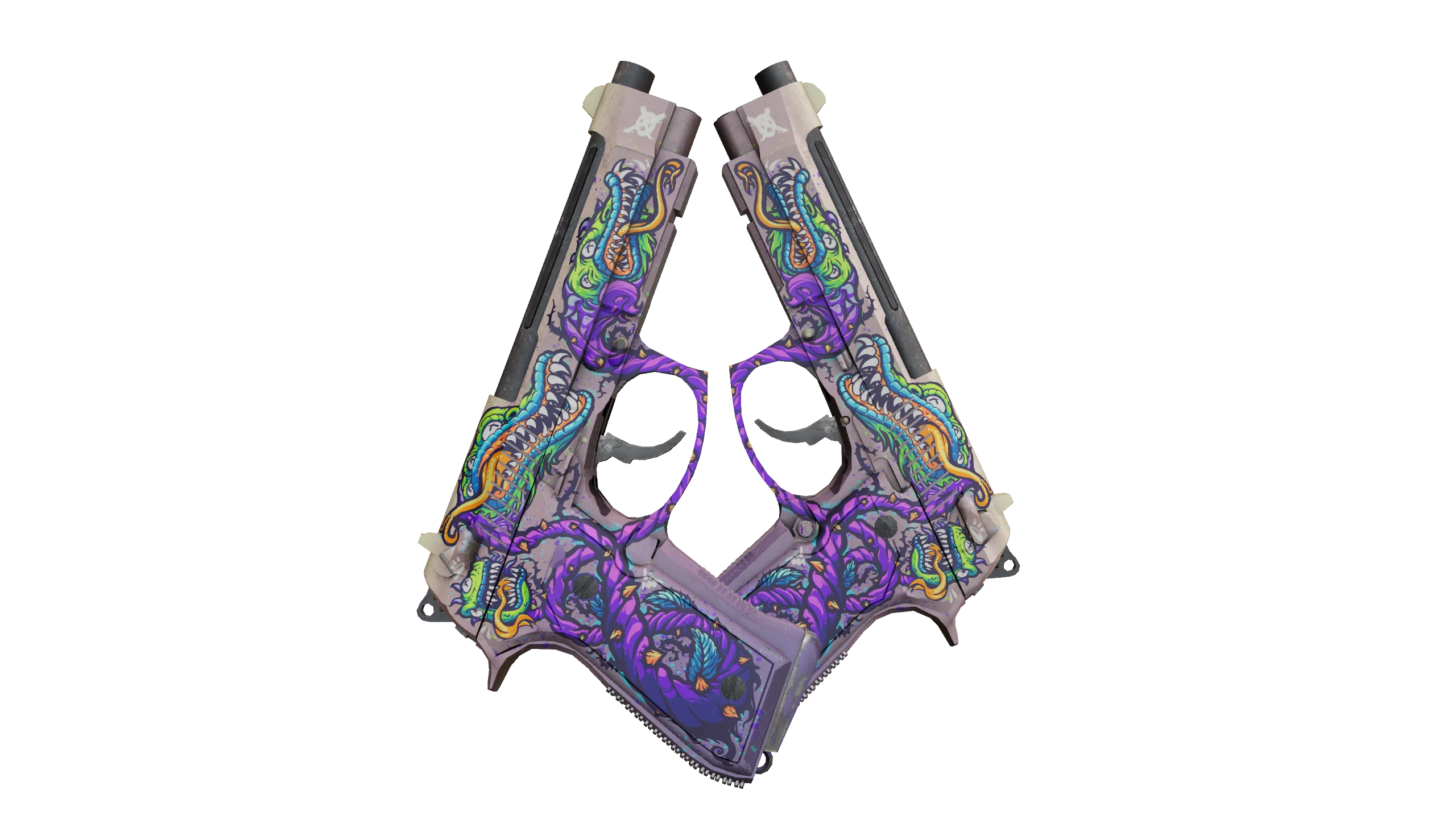 Dual Berettas | Flora Carnivora Factory New front screenshot