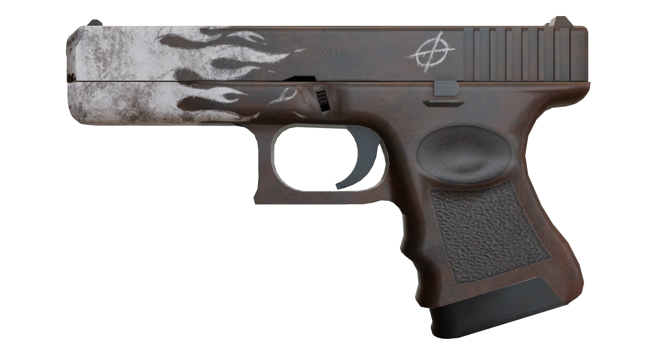 Glock-18 | Oxide Blaze Factory New front screenshot
