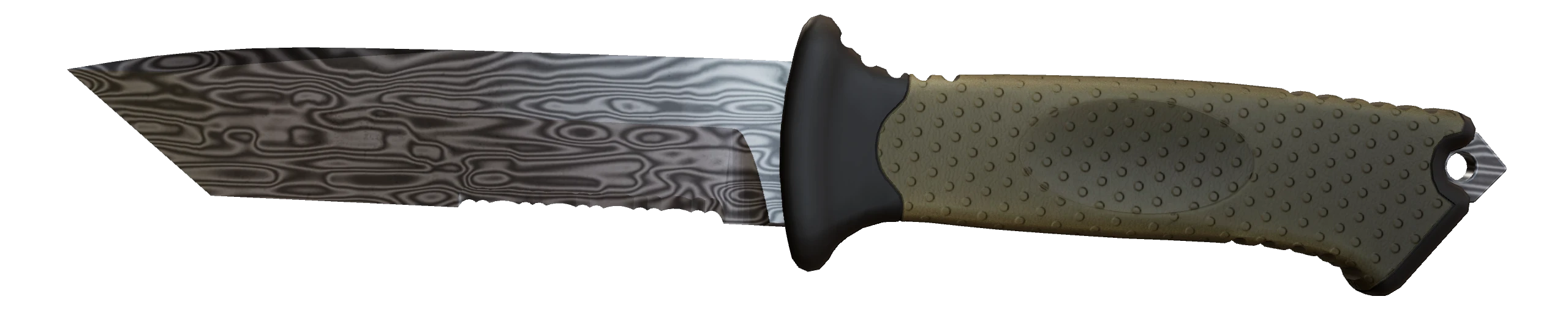 Ursus Knife | Damascus Steel Factory New front screenshot