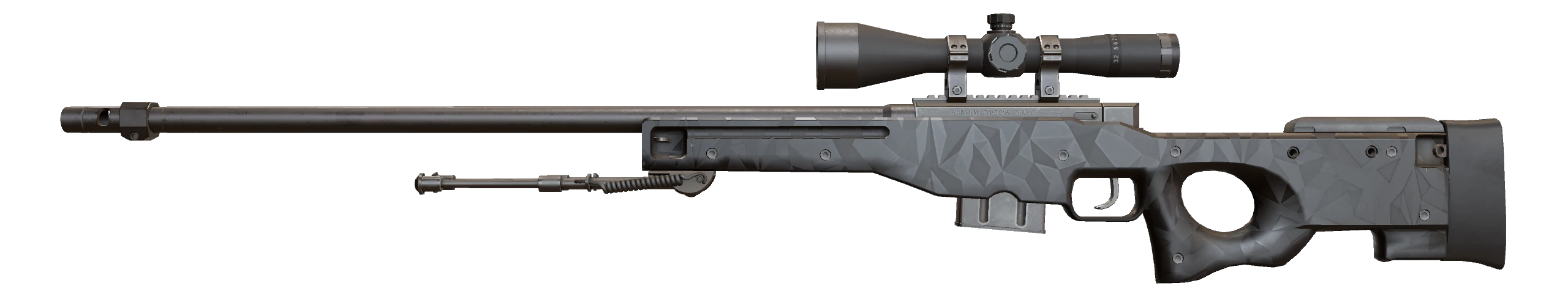 AWP | Graphite Factory New front screenshot