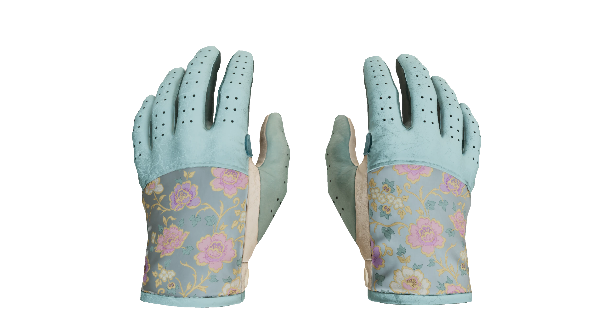 Driver Gloves | Brocade Flowers Factory New front screenshot