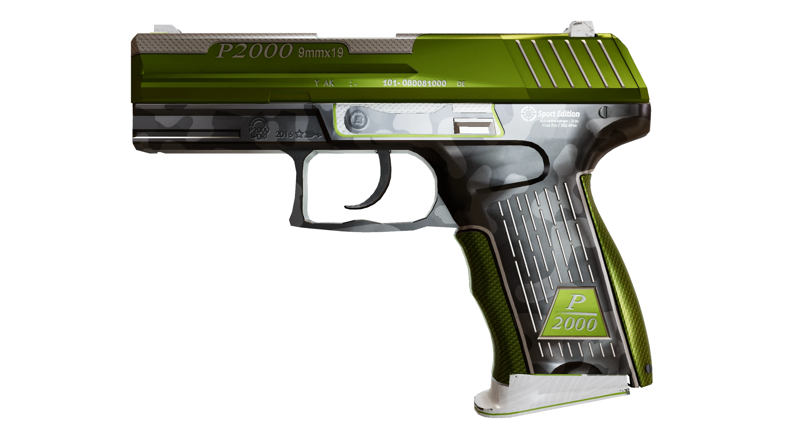 P2000 | Turf Factory New front screenshot