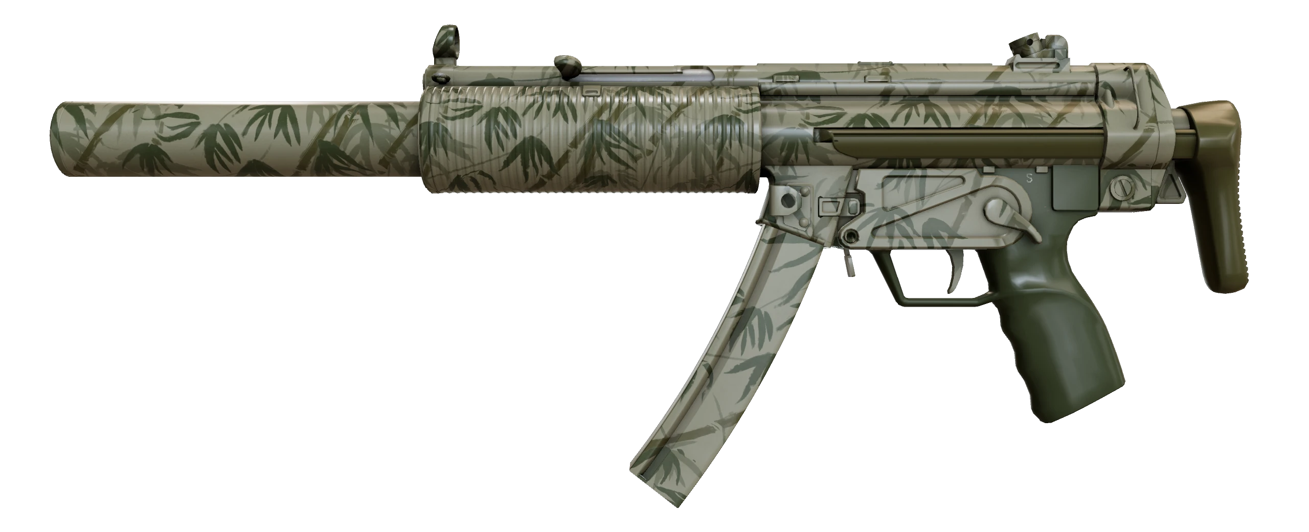 MP5-SD | Bamboo Garden Factory New front screenshot