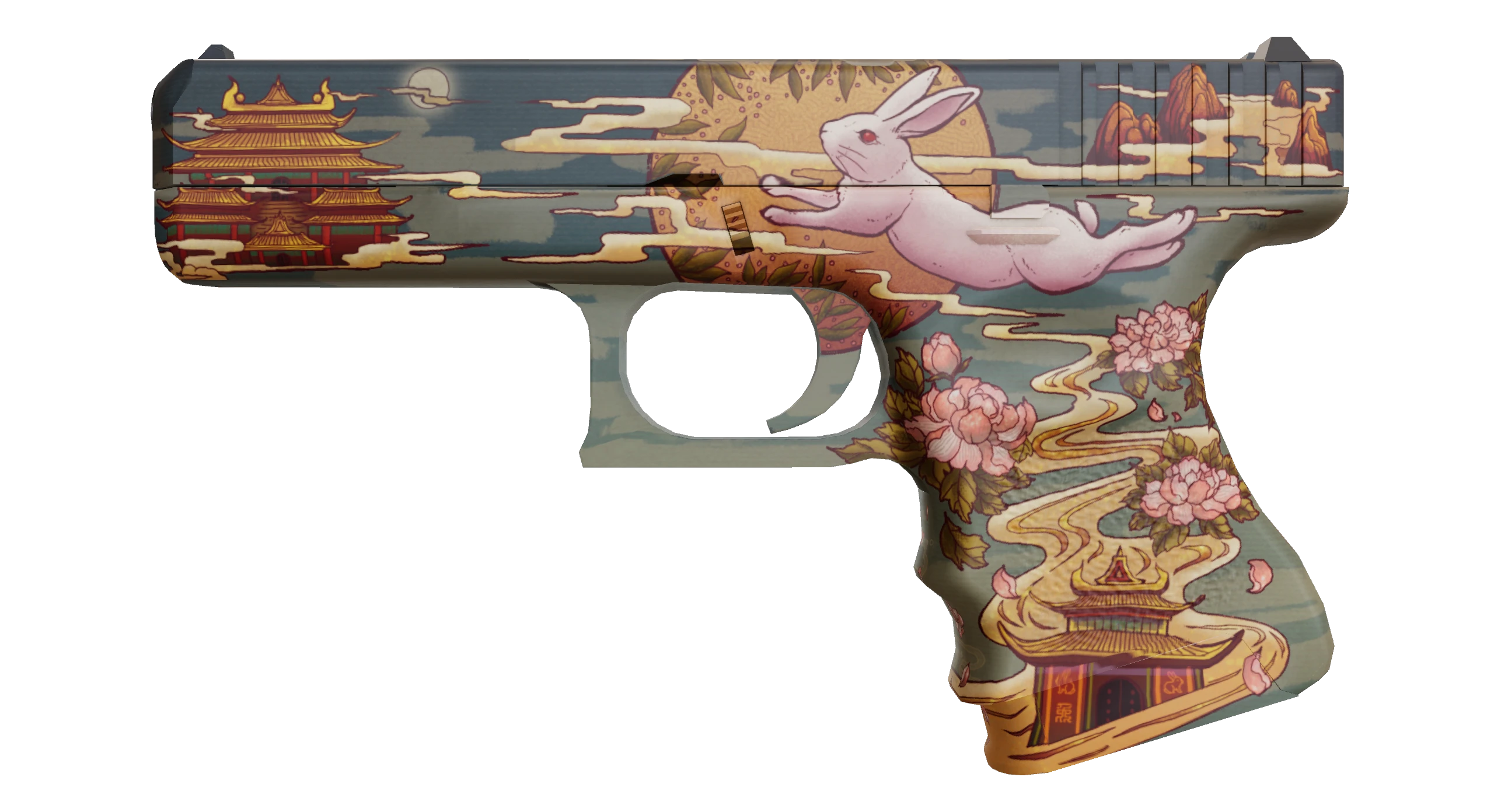 Glock-18 | Umbral Rabbit Factory New front screenshot