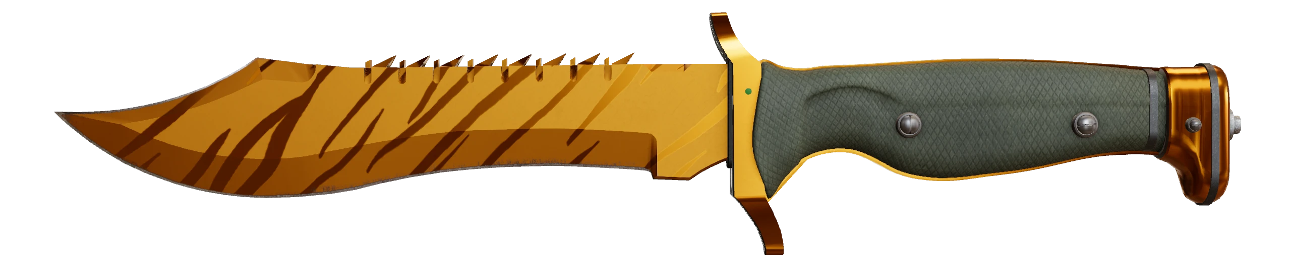Bowie Knife | Tiger Tooth Factory New front screenshot