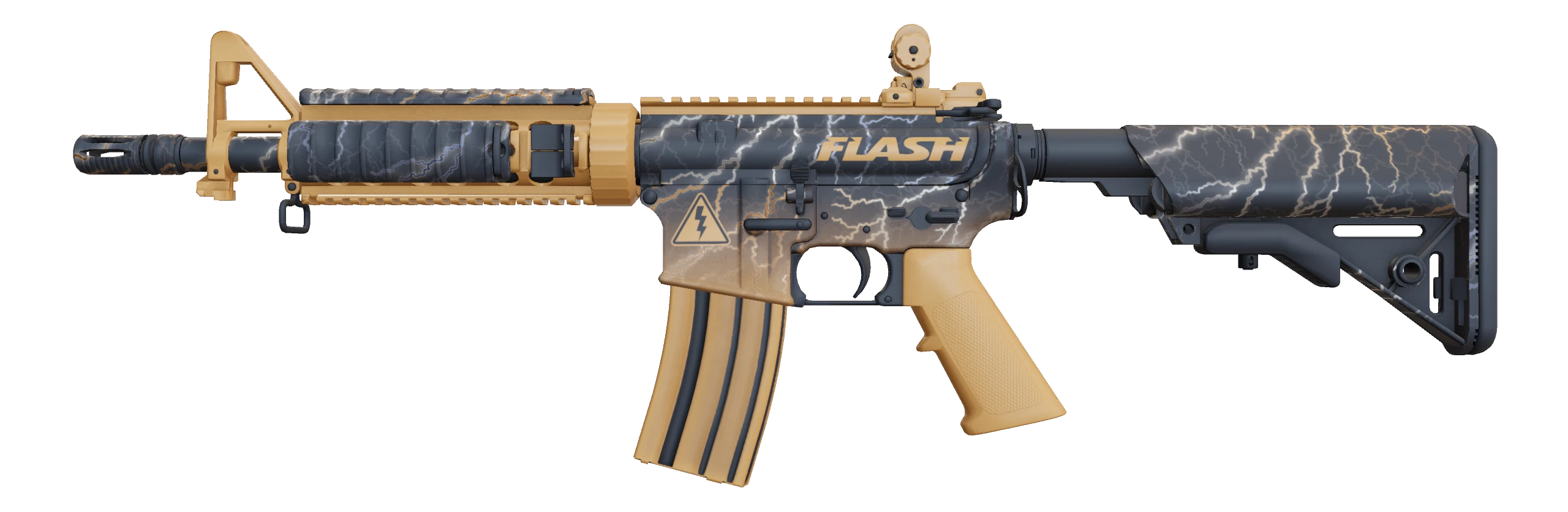 M4A4 | Sheet Lightning Factory New front screenshot