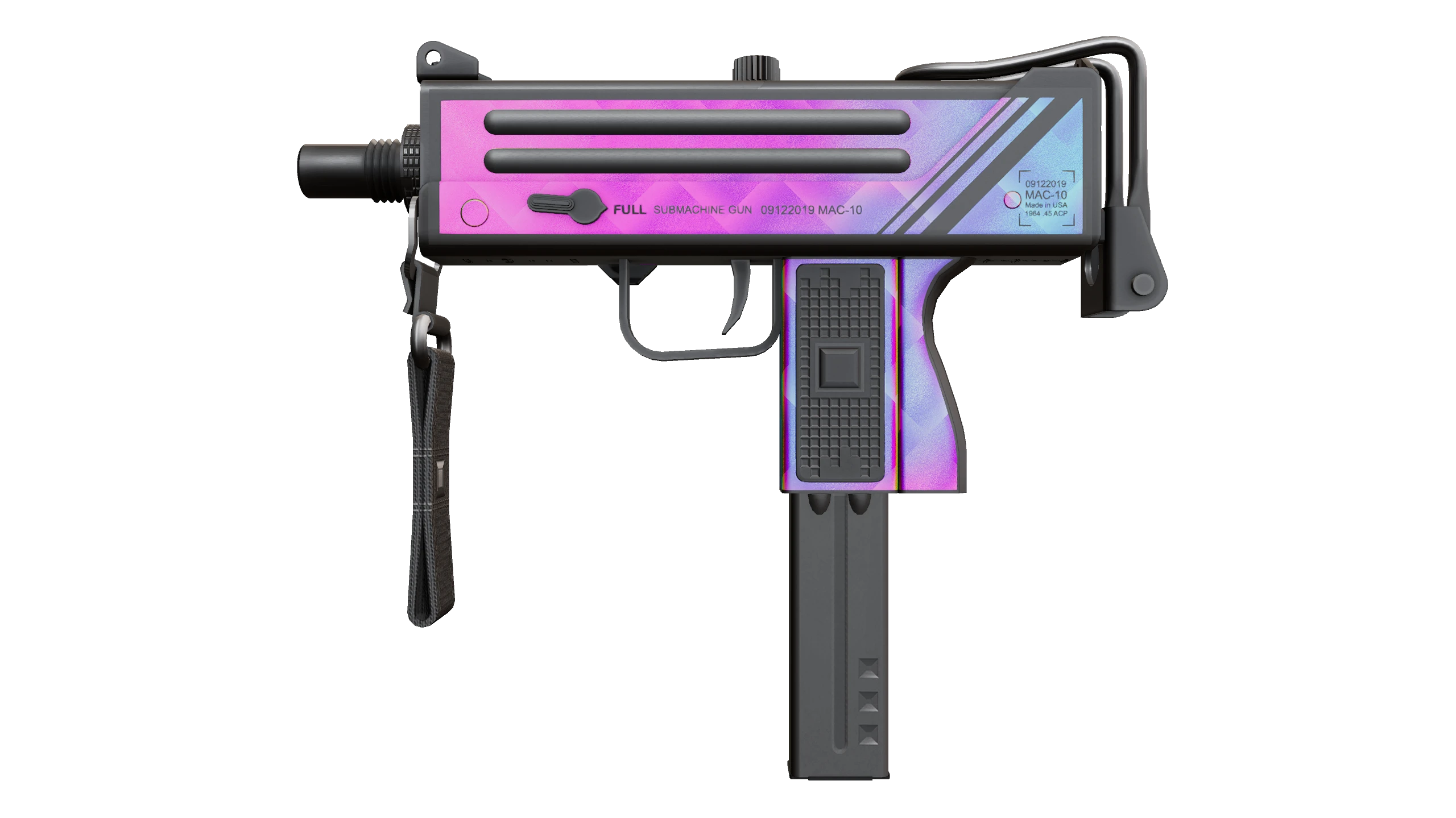 MAC-10 | Disco Tech Factory New front screenshot