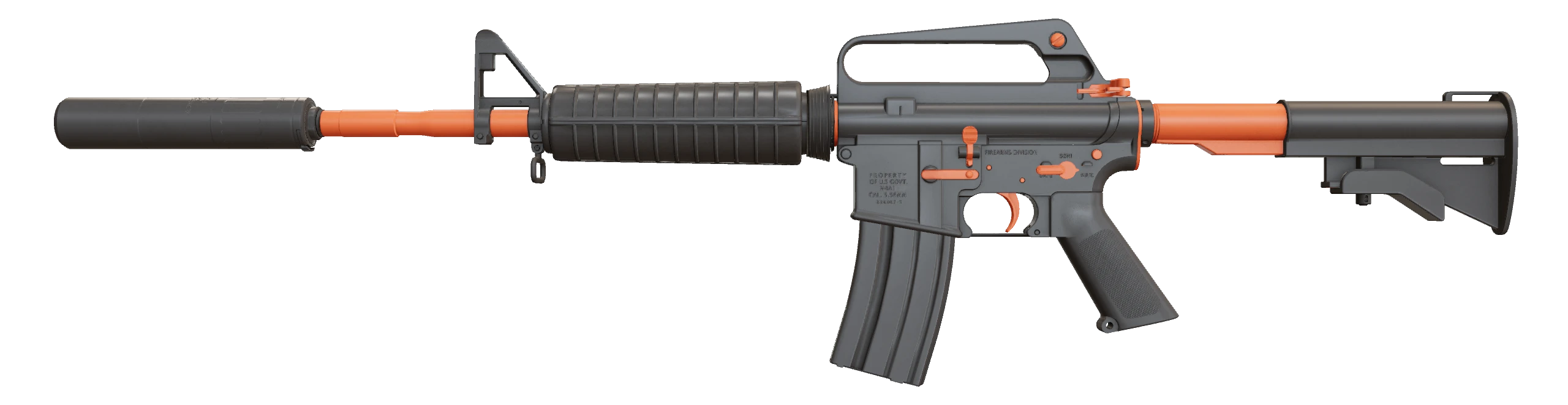 M4A1-S | Nitro Factory New front screenshot