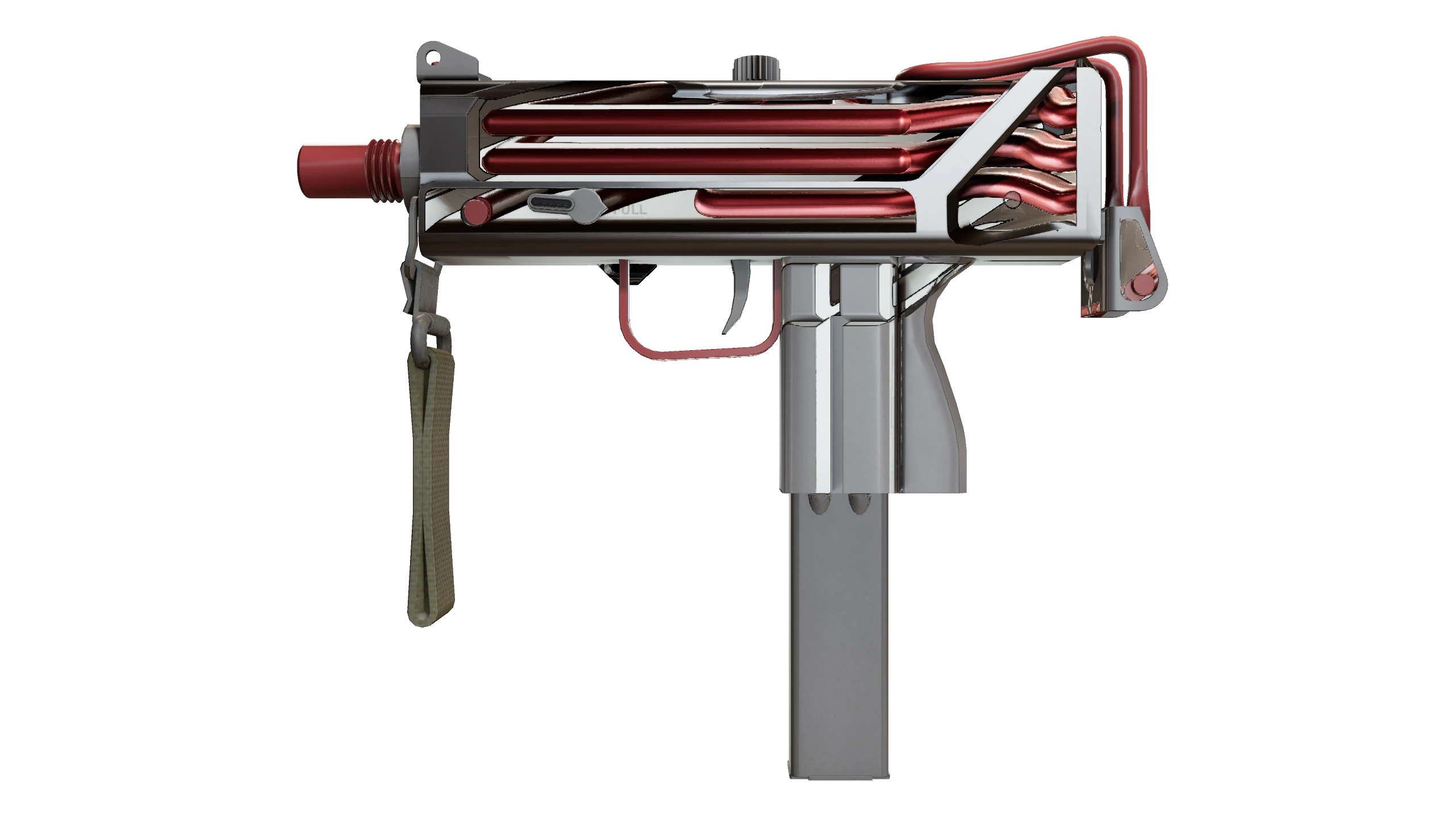 MAC-10 | Pipe Down Factory New front screenshot