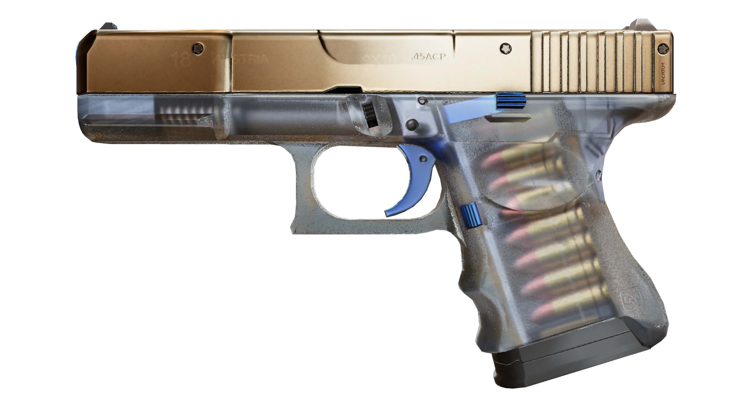 Glock-18 | Clear Polymer Factory New front screenshot