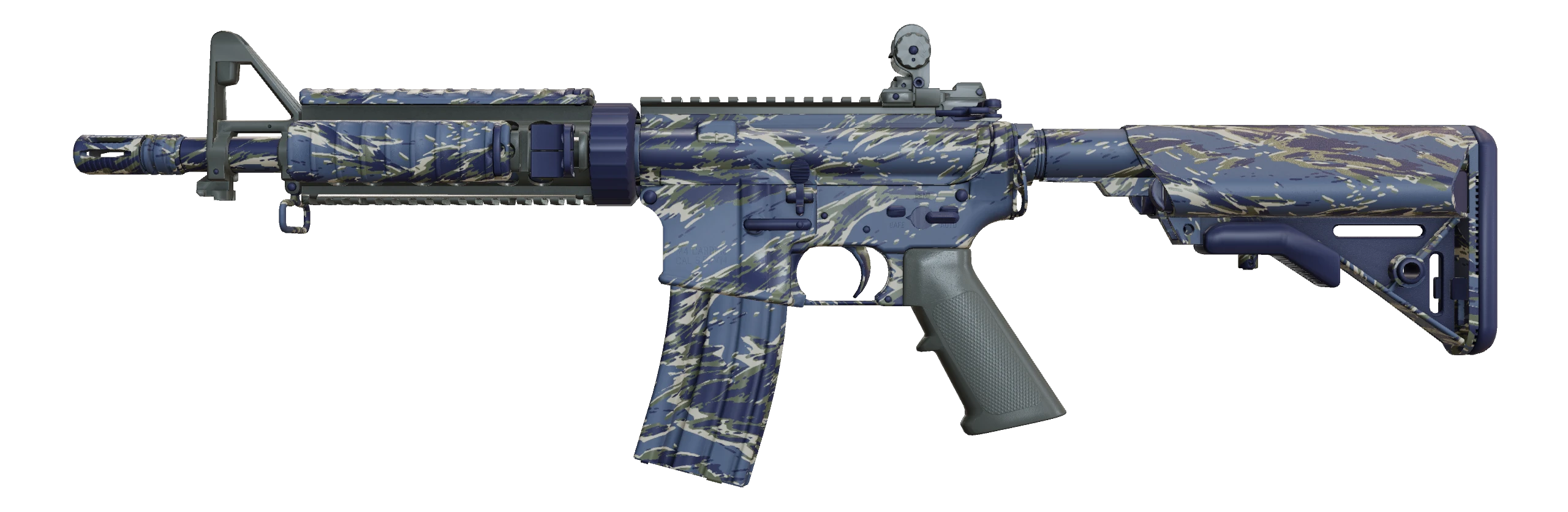 M4A4 | Naval Shred Camo Factory New front screenshot