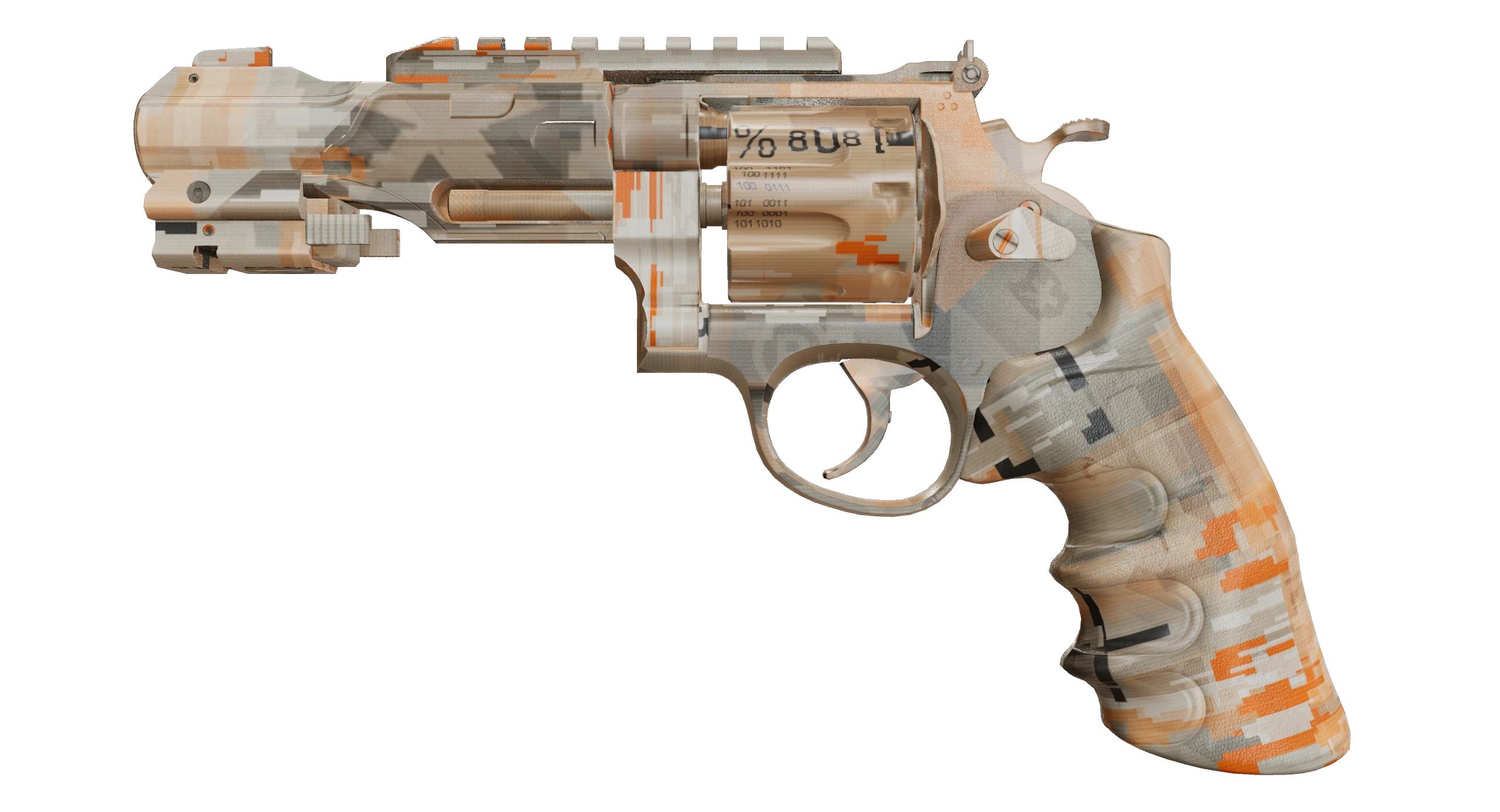 R8 Revolver | Monarch Factory New front screenshot