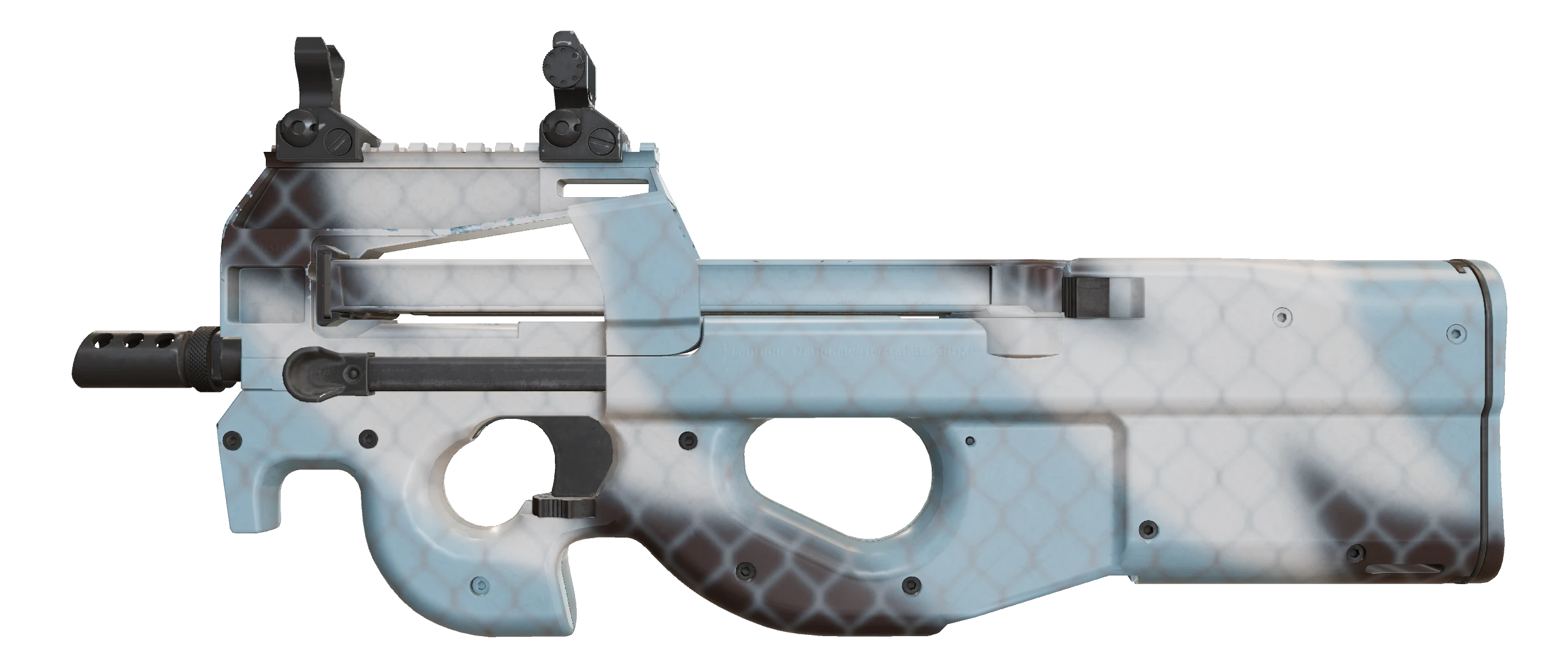 P90 | Glacier Mesh Factory New front screenshot
