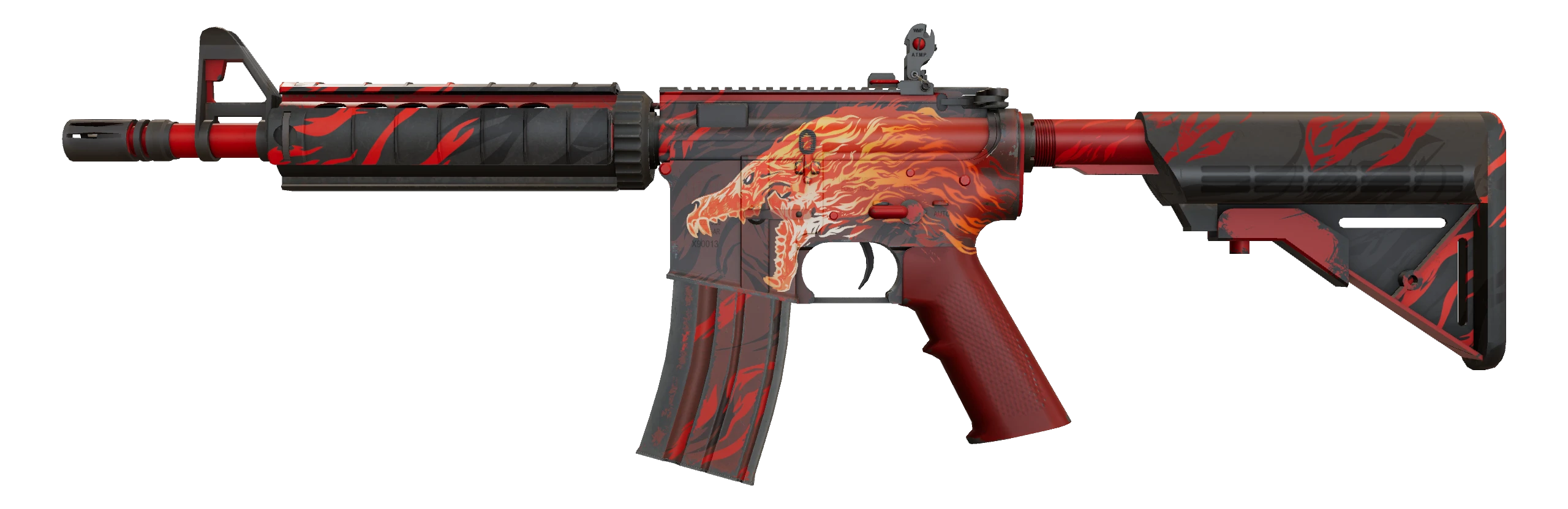 M4A4 | Howl Minimal Wear front screenshot