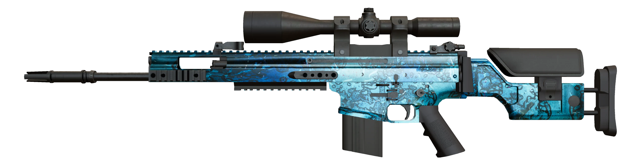 SCAR-20 | Grotto Factory New front screenshot