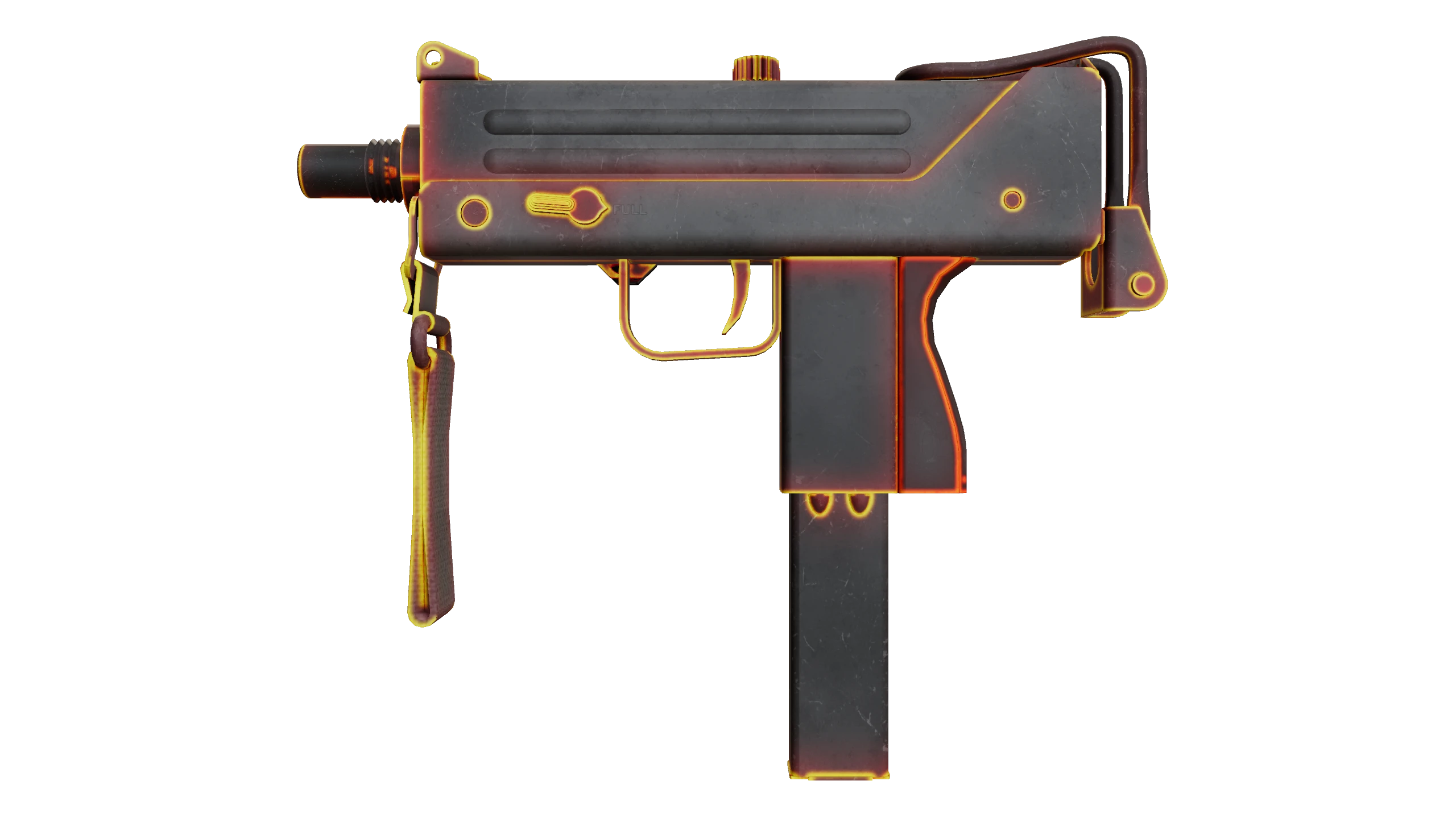 MAC-10 | Heat Factory New front screenshot