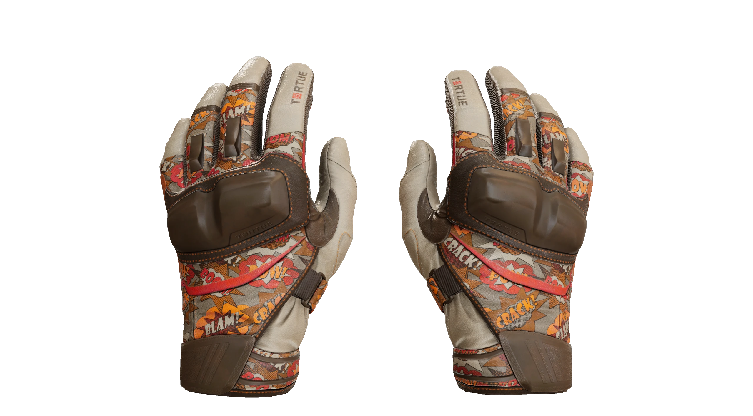 Moto Gloves | POW! Factory New front screenshot