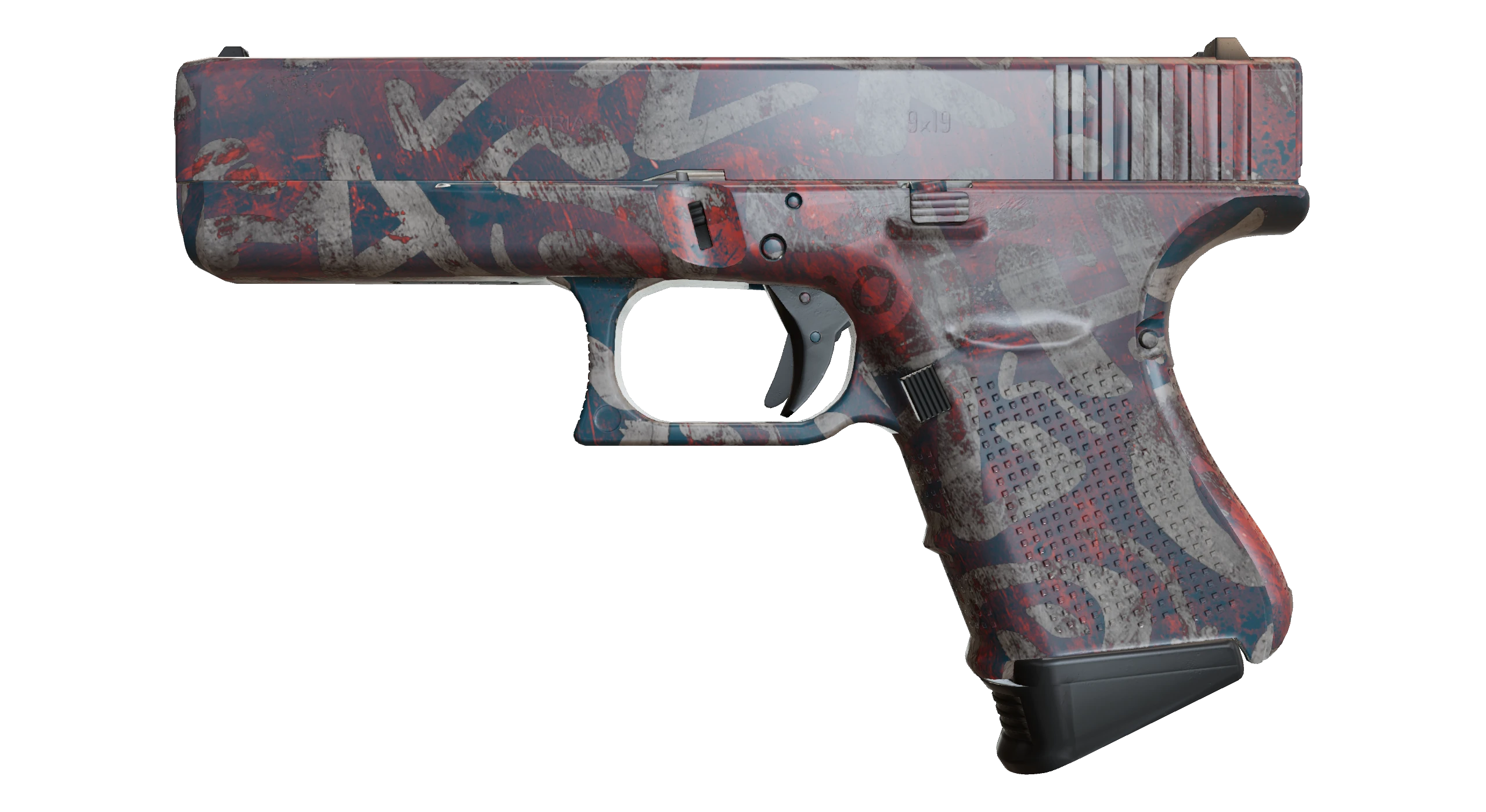 Glock-18 | Teal Graf Factory New front screenshot