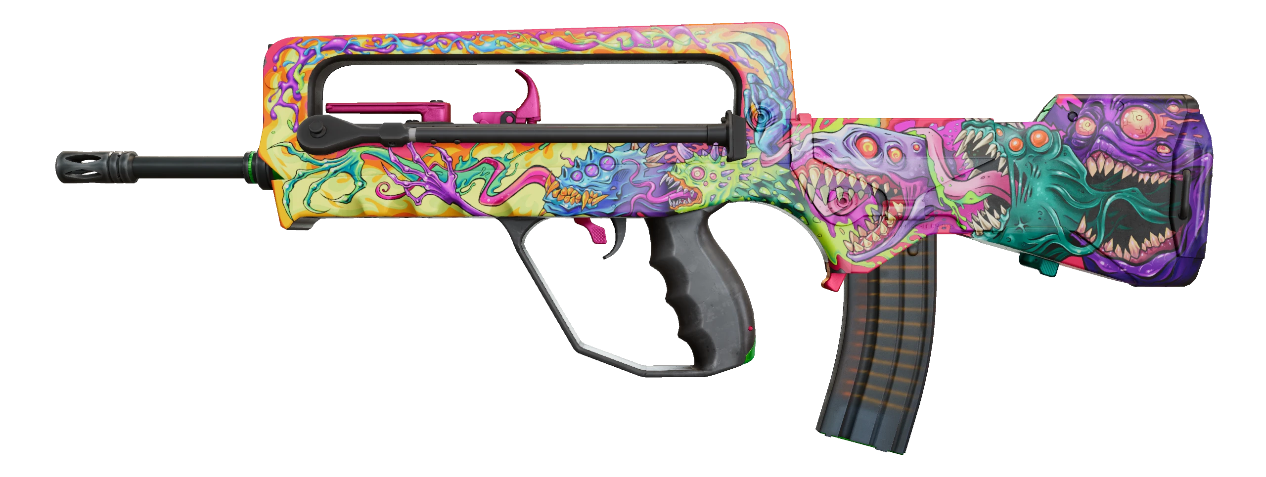 FAMAS | Bad Trip Factory New front screenshot