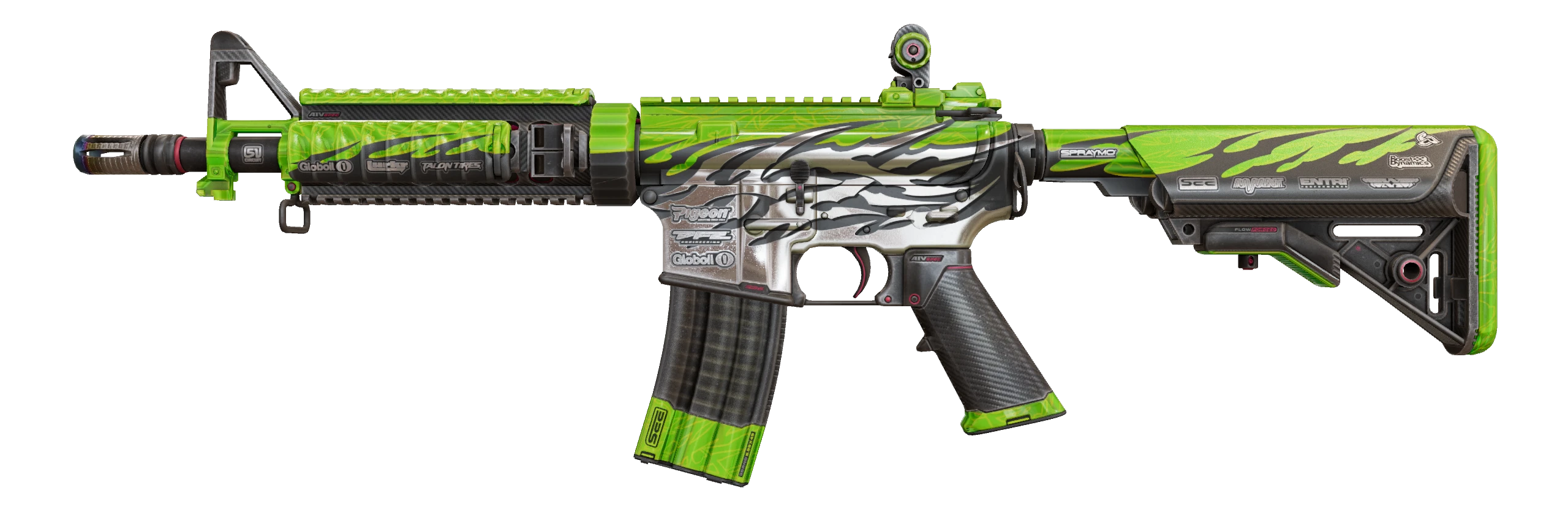 M4A4 | Full Throttle Factory New front screenshot