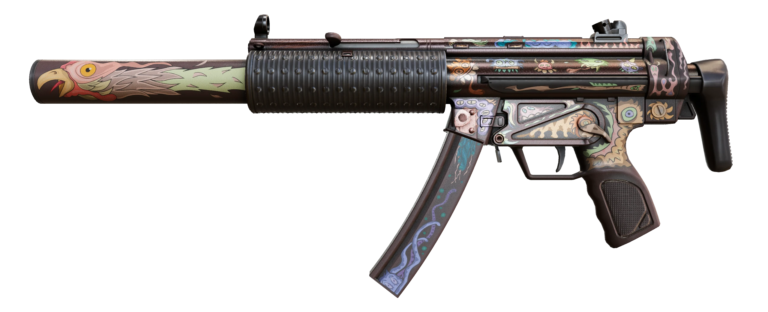 MP5-SD | Necro Jr. Factory New front screenshot