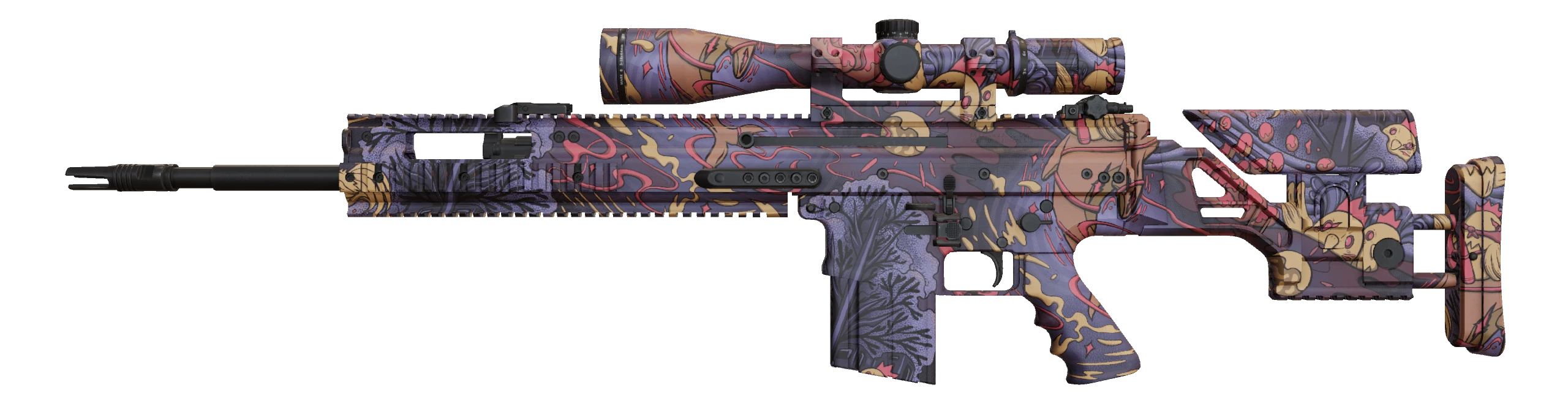 SCAR-20 | Poultrygeist Factory New front screenshot