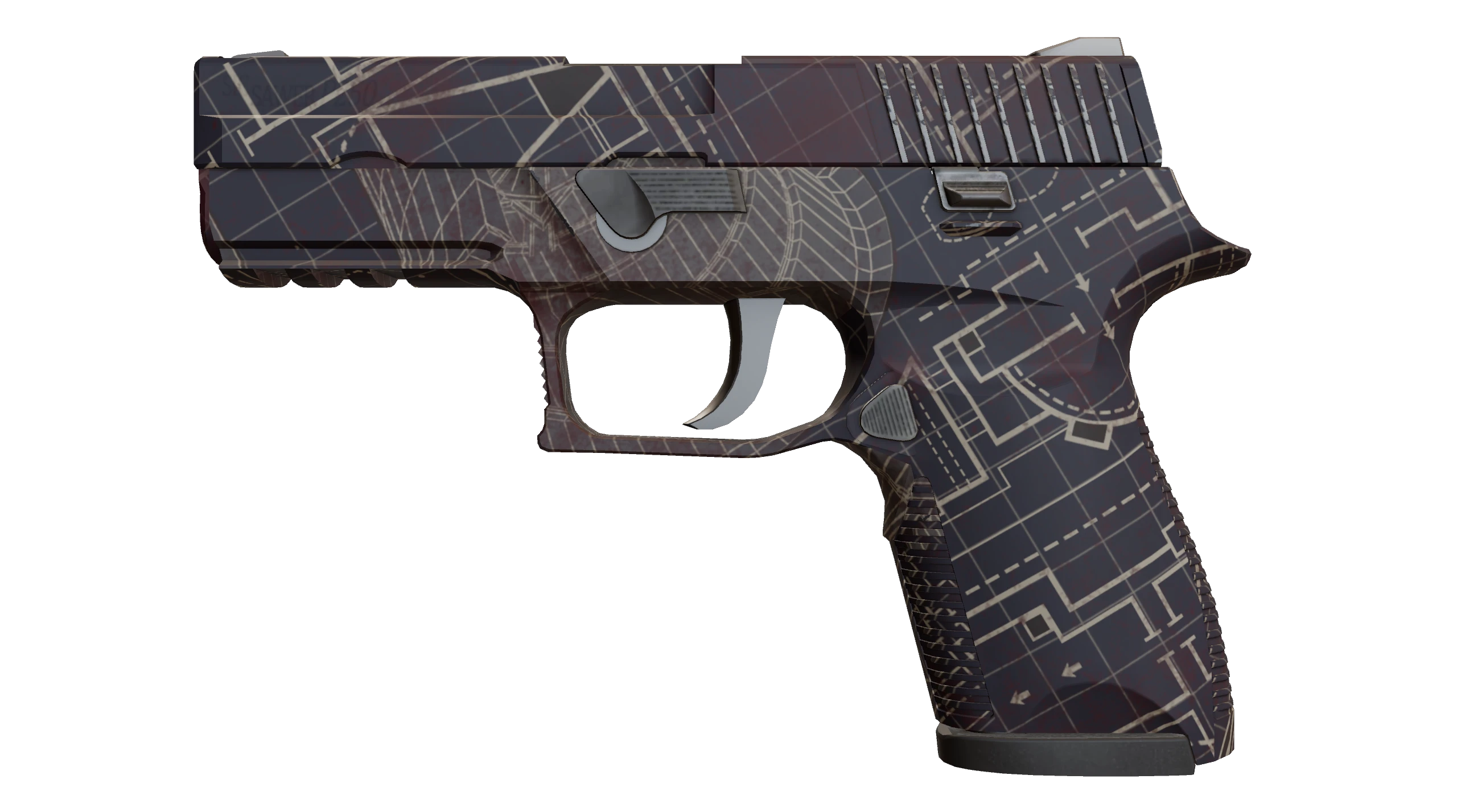 P250 | Facility Draft Factory New front screenshot