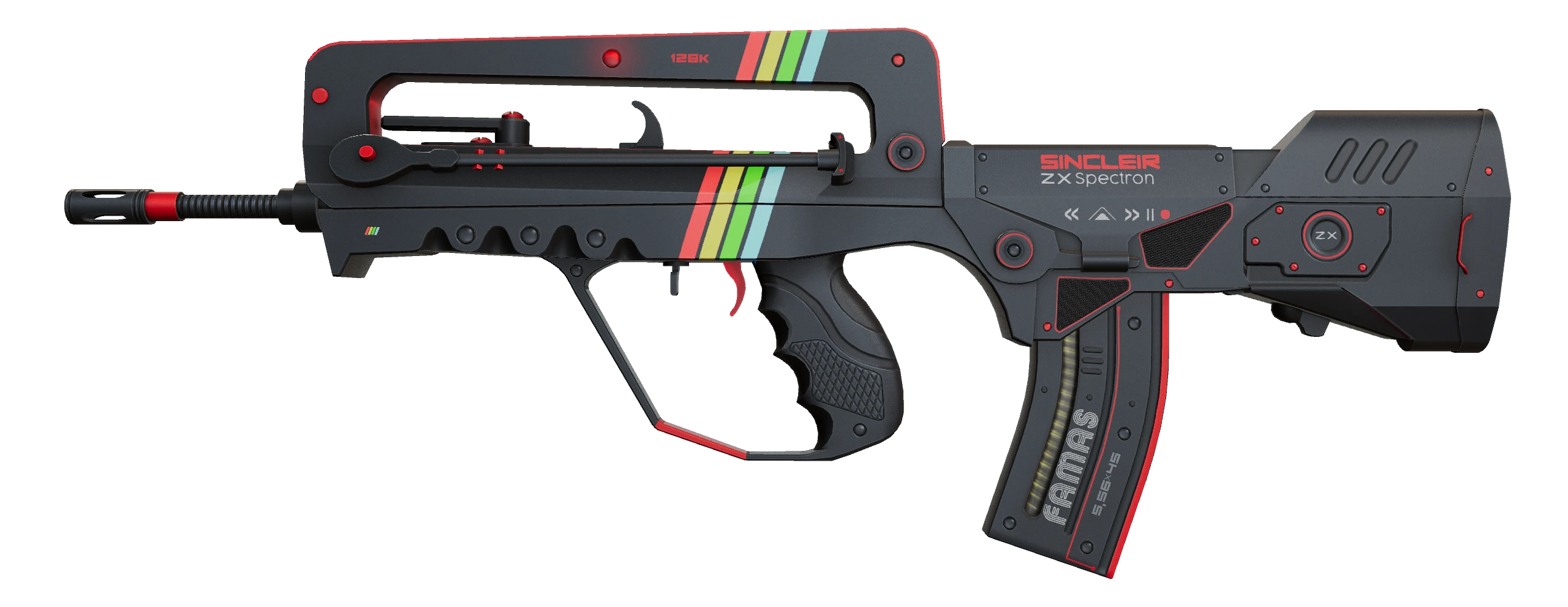 FAMAS | ZX Spectron Factory New front screenshot