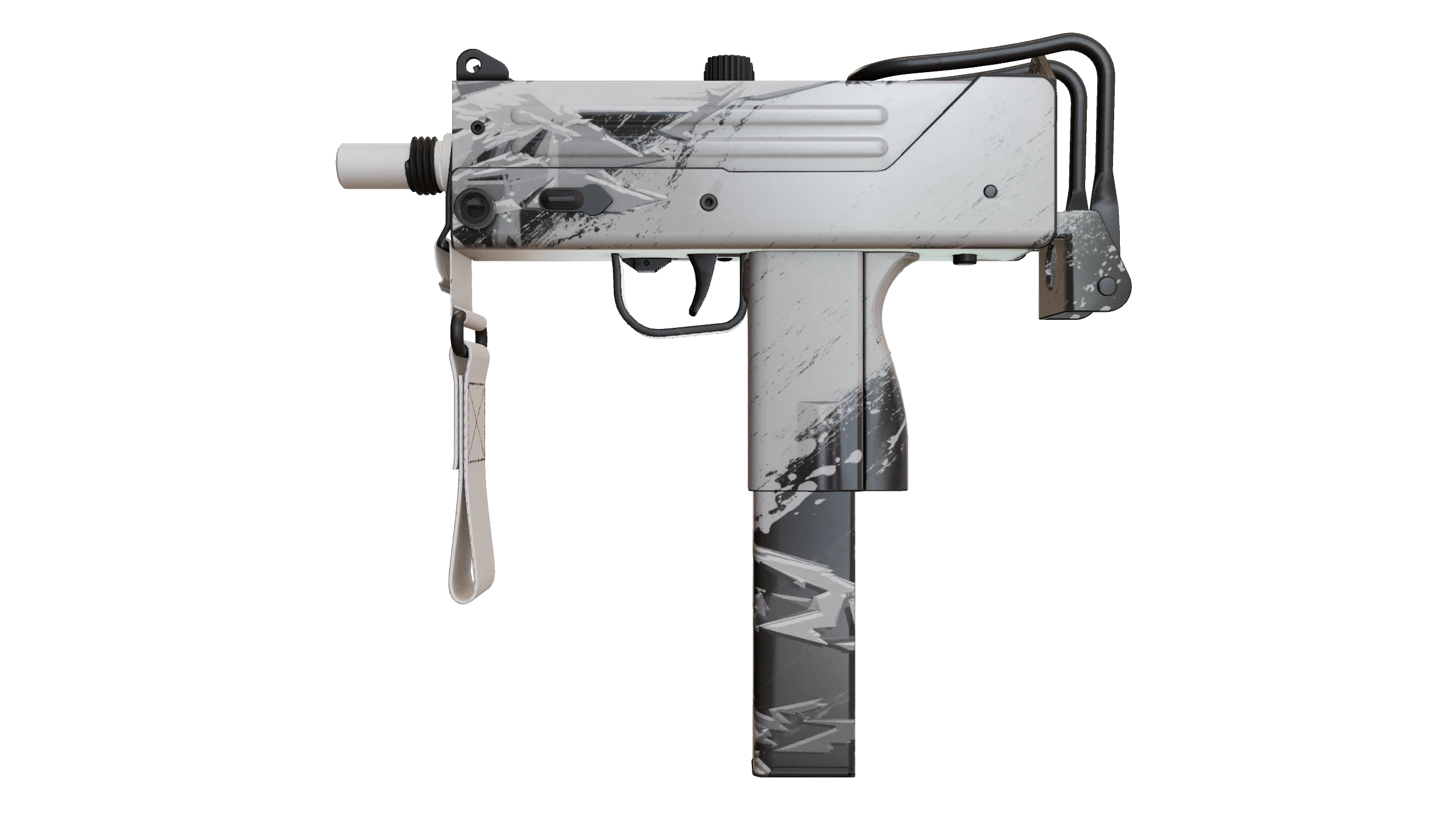 MAC-10 | Snow Splash Factory New front screenshot