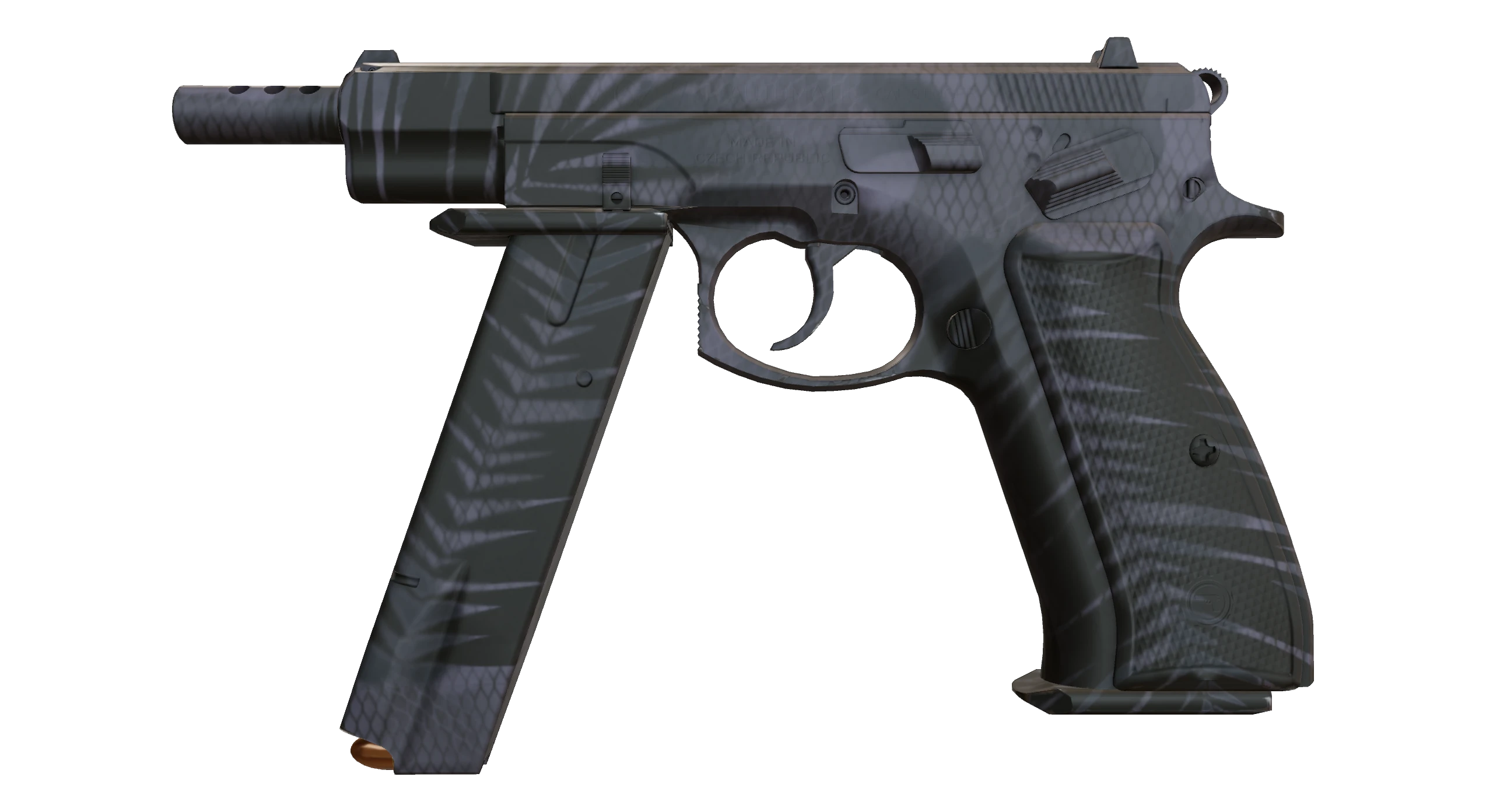 CZ75-Auto | Midnight Palm Factory New front screenshot