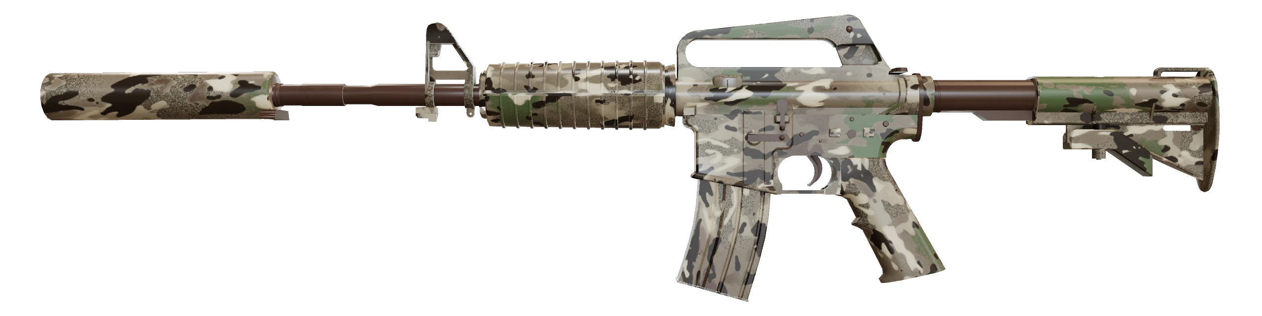 M4A1-S | VariCamo Factory New front screenshot