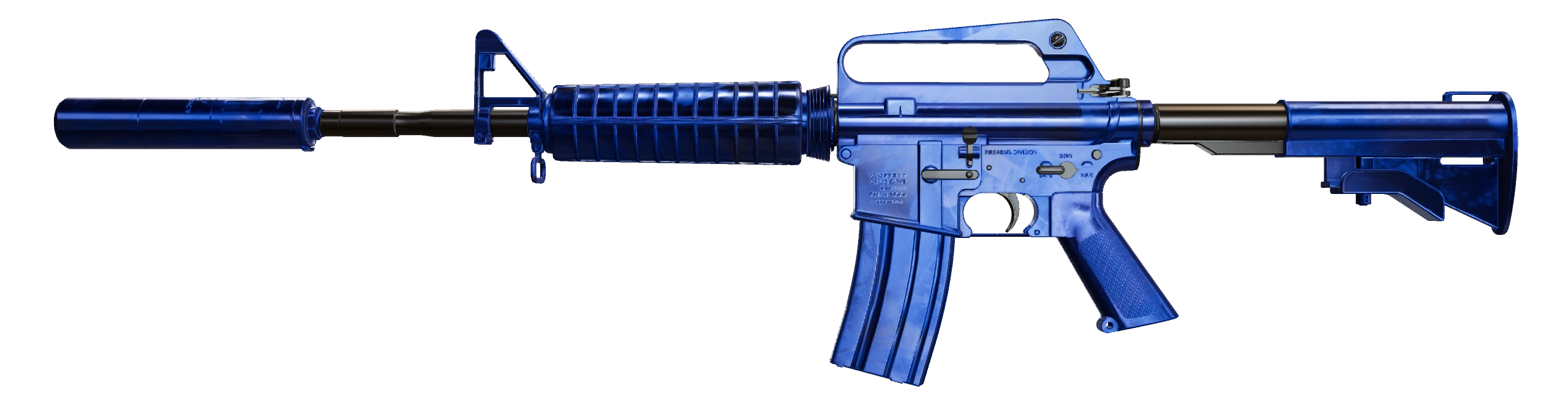 M4A1-S | Blue Phosphor Factory New front screenshot