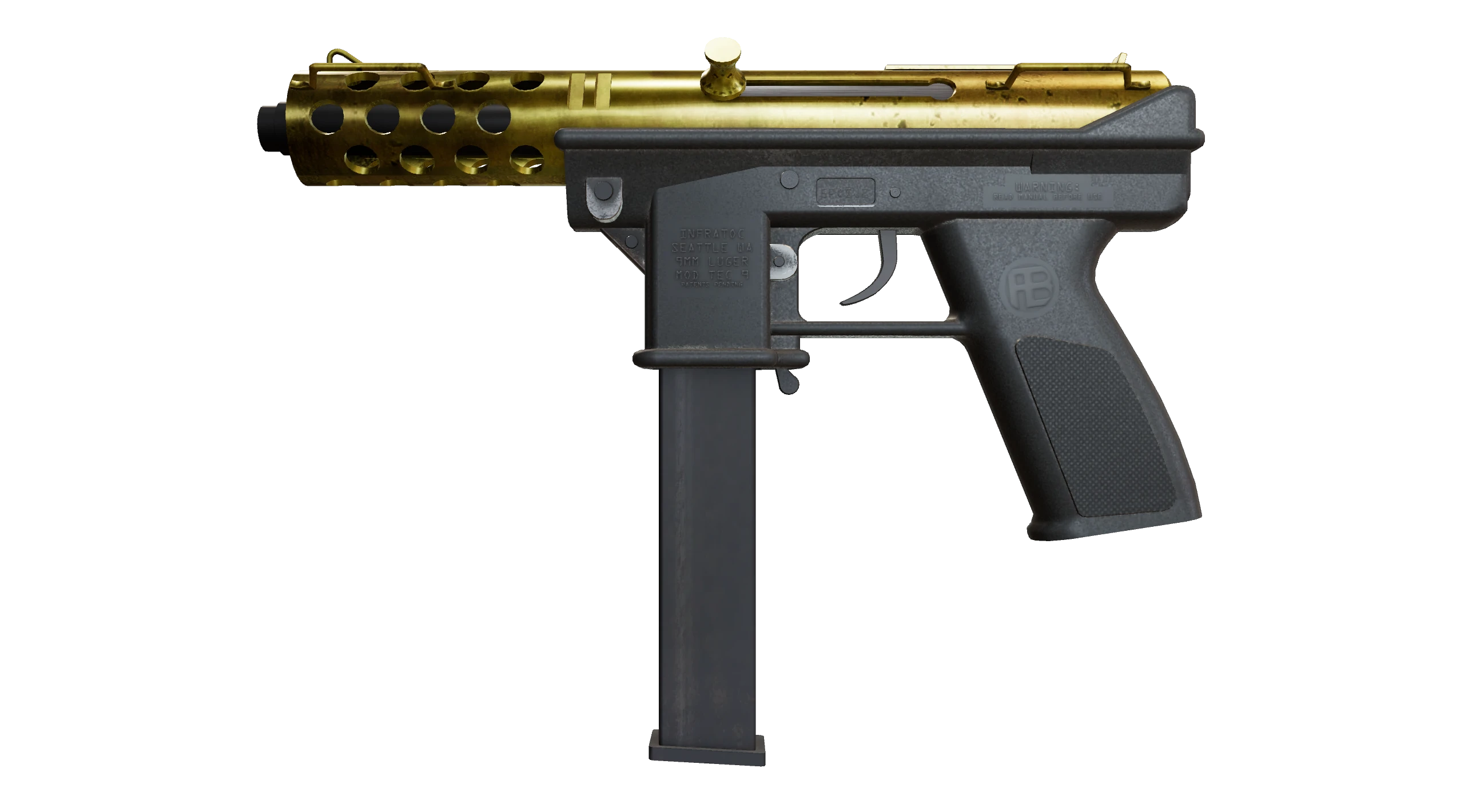 Tec-9 | Brass Factory New front screenshot