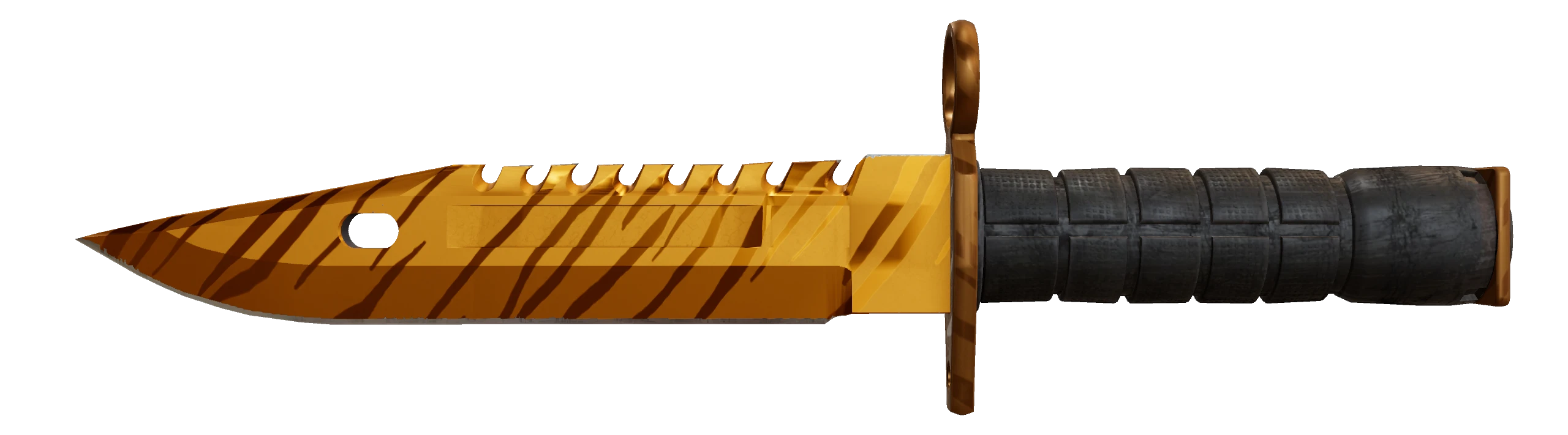 M9 Bayonet | Tiger Tooth Factory New front screenshot
