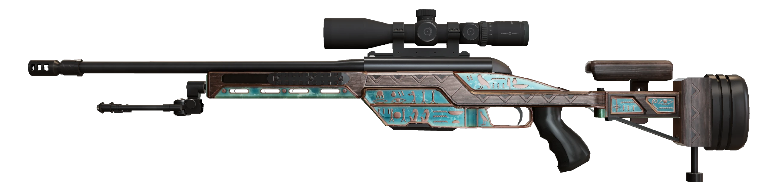SSG 08 | Azure Glyph Factory New front screenshot