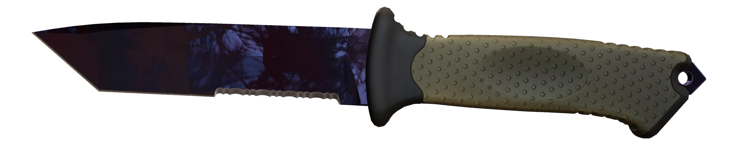 Ursus Knife | Doppler Black Pearl Factory New front screenshot